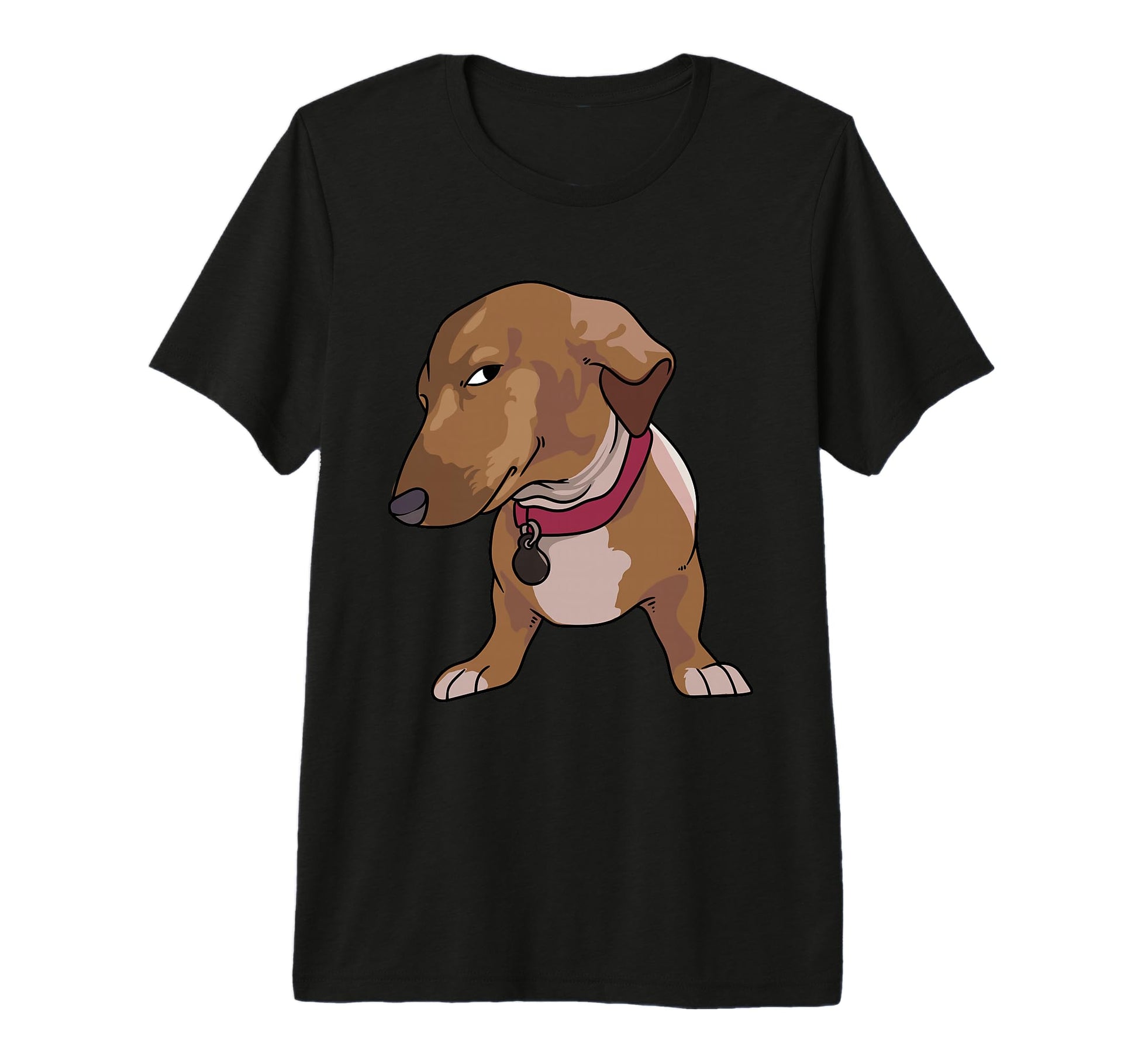 Side Eye Dog Meme Funny Dog Giving T-Shirt - Trendy Graphic for Adults - T-Shirt, Sweatshirt, Hoodie