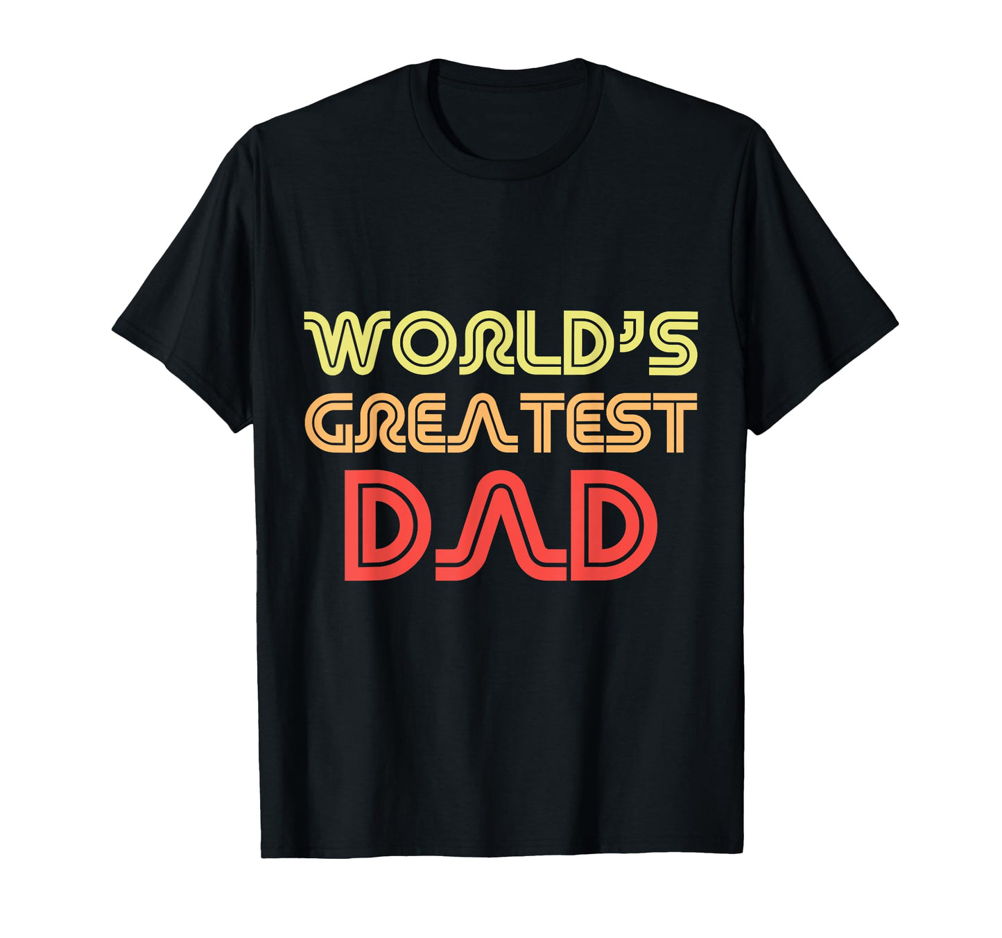 Worlds Greatest Dad Proud Father Daddy T-Shirt - Minimalist Print Unisex - T-Shirt, Sweatshirt, Hoodie