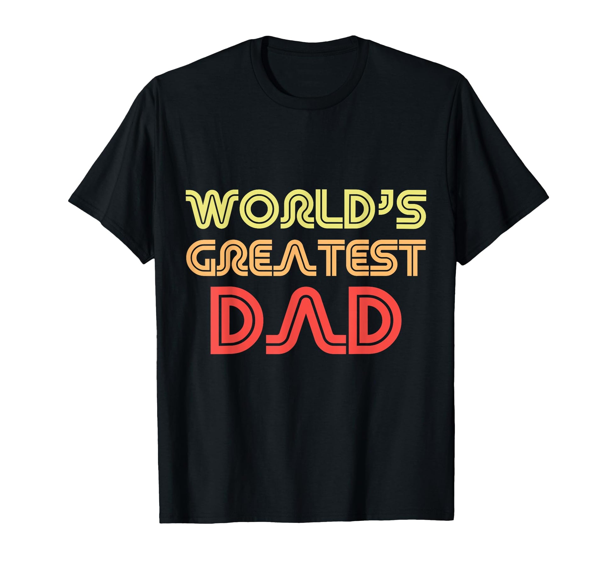 Worlds Greatest Dad Proud Father Daddy T-Shirt - Minimalist Print Unisex - T-Shirt, Sweatshirt, Hoodie