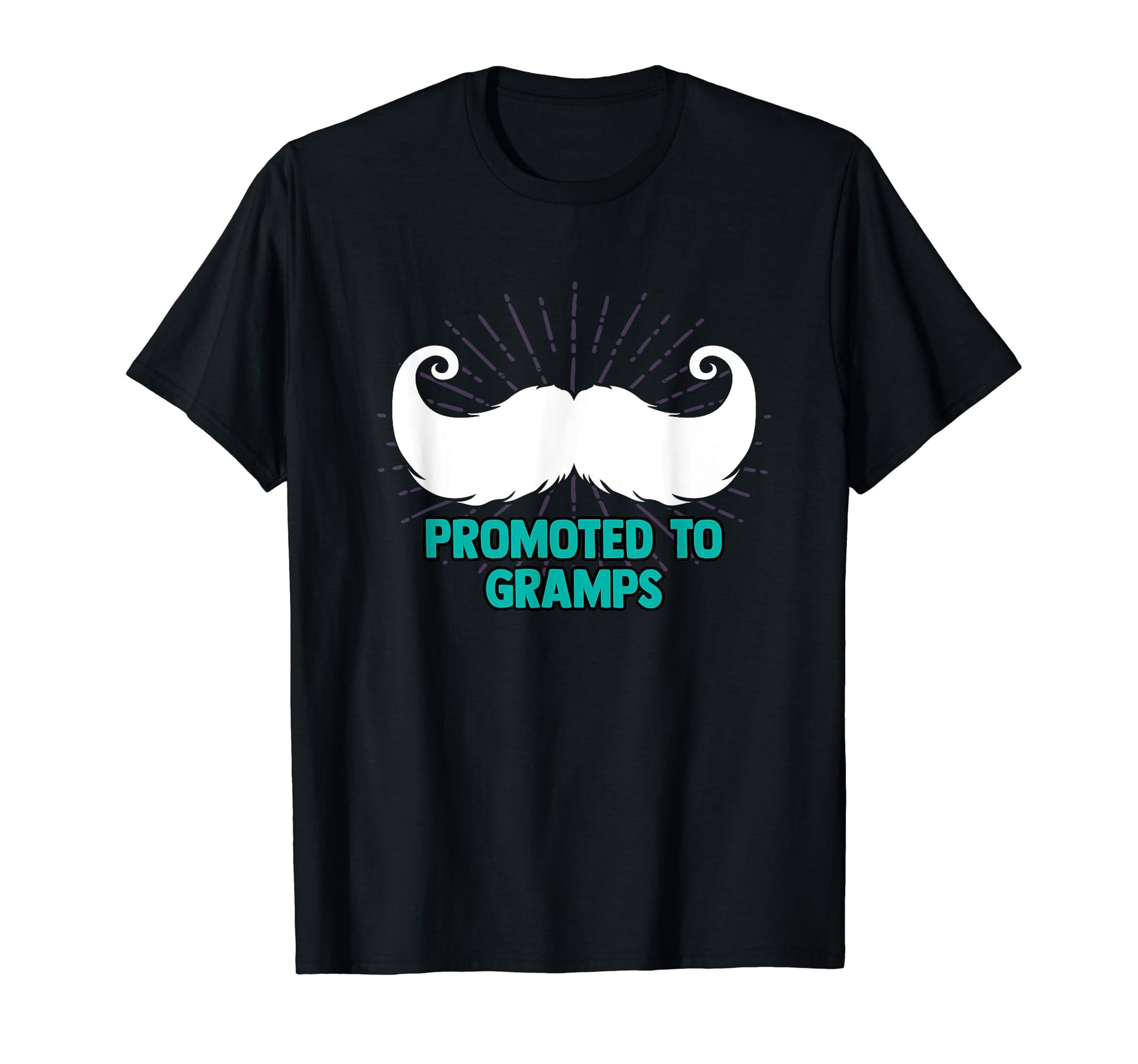 Promoted To Gramps Pregnancy T-Shirt - Trendy Graphic Men Women - T-Shirt, Sweatshirt, Hoodie