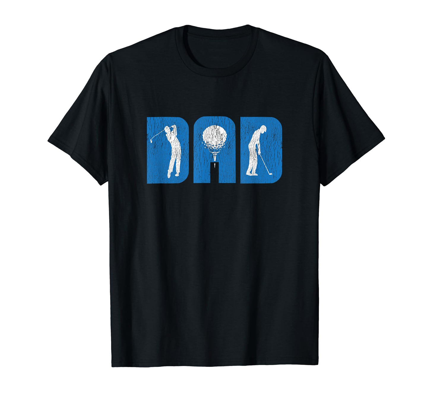 Fathers Day Gifts From Daughter Golf T-Shirt - Custom Art Print Unisex - T-Shirt, Sweatshirt, Hoodie
