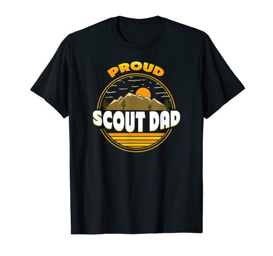 Camping Hiking Scouting Proud T-Shirt - Fun Novelty Design for Adults - T-Shirt, Sweatshirt, Hoodie