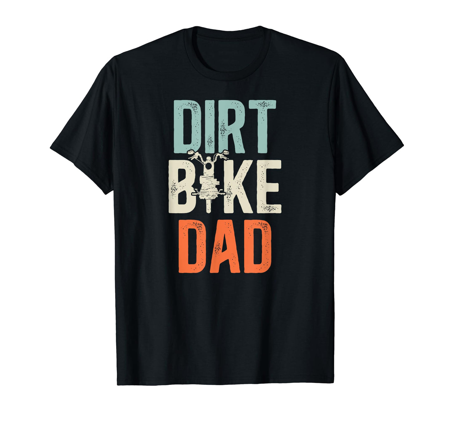 Dirt Bike Dad Dirt Biker Dad Proud T-Shirt - Custom Art Print Men Women - T-Shirt, Sweatshirt, Hoodie