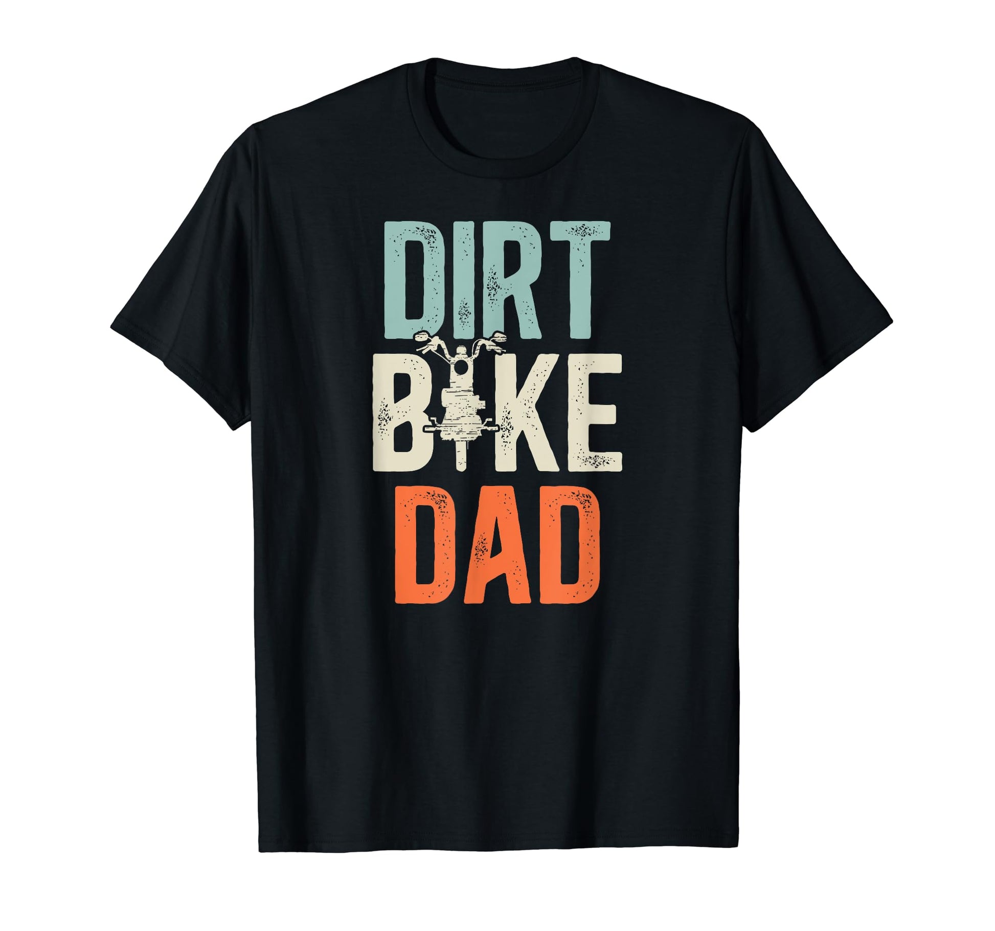 Dirt Bike Dad Dirt Biker Dad Proud T-Shirt - Custom Art Print Men Women - T-Shirt, Sweatshirt, Hoodie