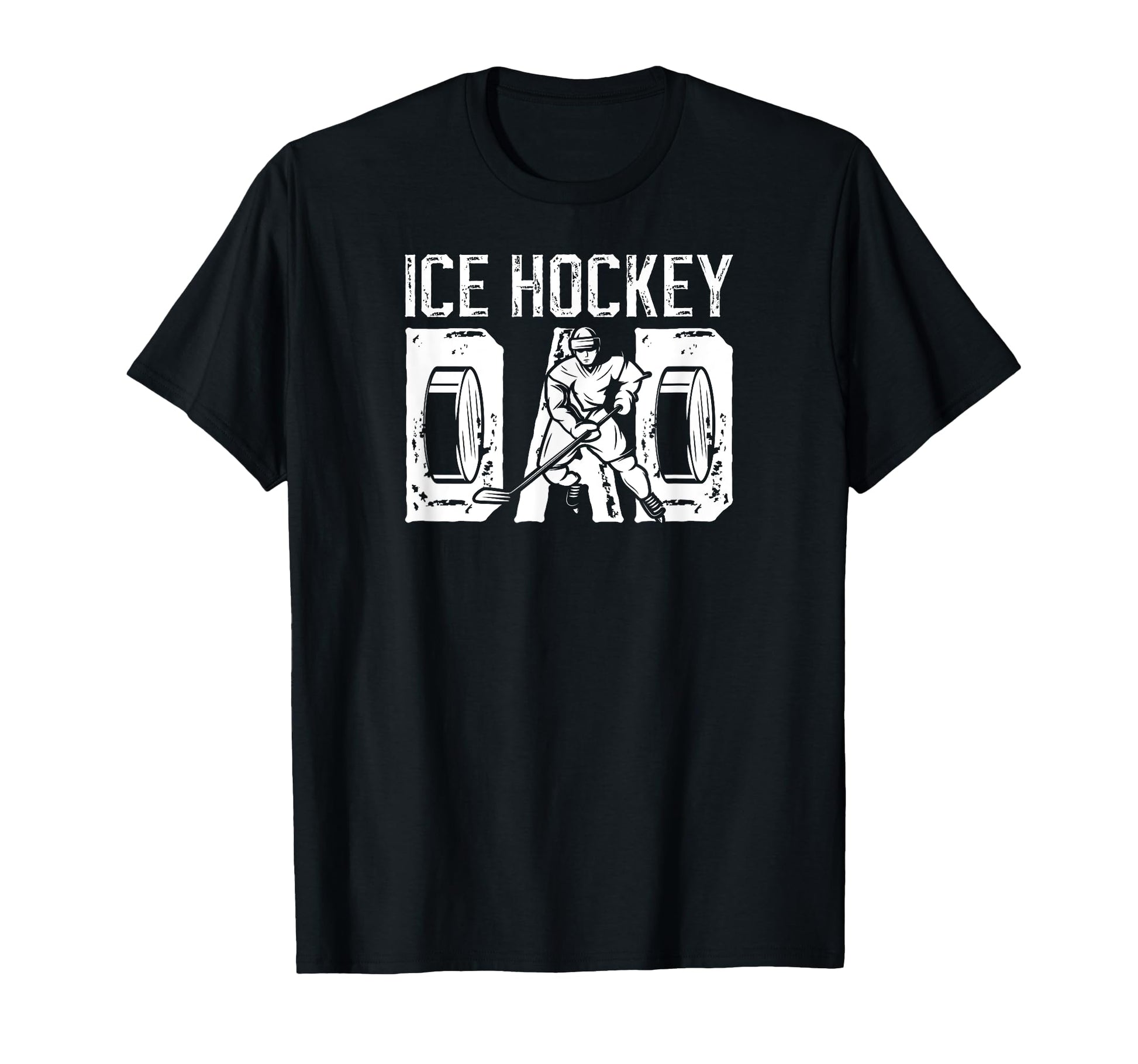 Ice Hockey Dad Hockey Player Hockey T-Shirt - Unique Graphic Men Women - T-Shirt, Sweatshirt, Hoodie
