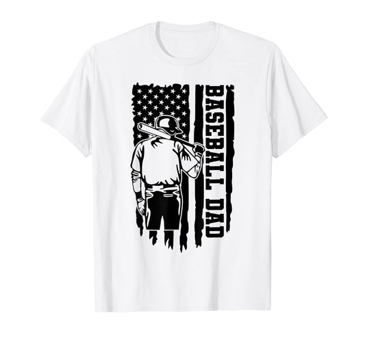 Baseball Player American Flag T-Shirt - Streetwear Style for Adults - T-Shirt, Sweatshirt, Hoodie