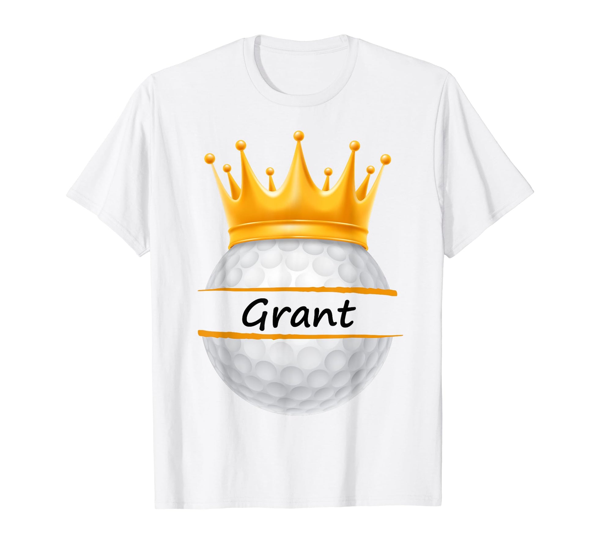 Novelty Golf Personalized Name Grant T-Shirt - Minimalist Print Unisex - T-Shirt, Sweatshirt, Hoodie
