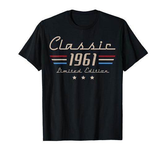 65Th Birthday 1961 Legend 65 Year Old T-Shirt - Novelty Apparel for Adults - T-Shirt, Sweatshirt, Hoodie