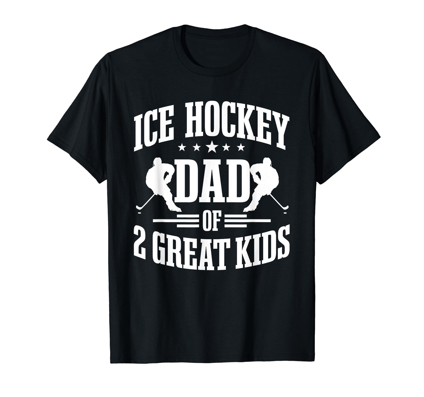 Ice Hockey Dad Team Player Sport Game T-Shirt - Custom Art Print Men Women - T-Shirt, Sweatshirt, Hoodie