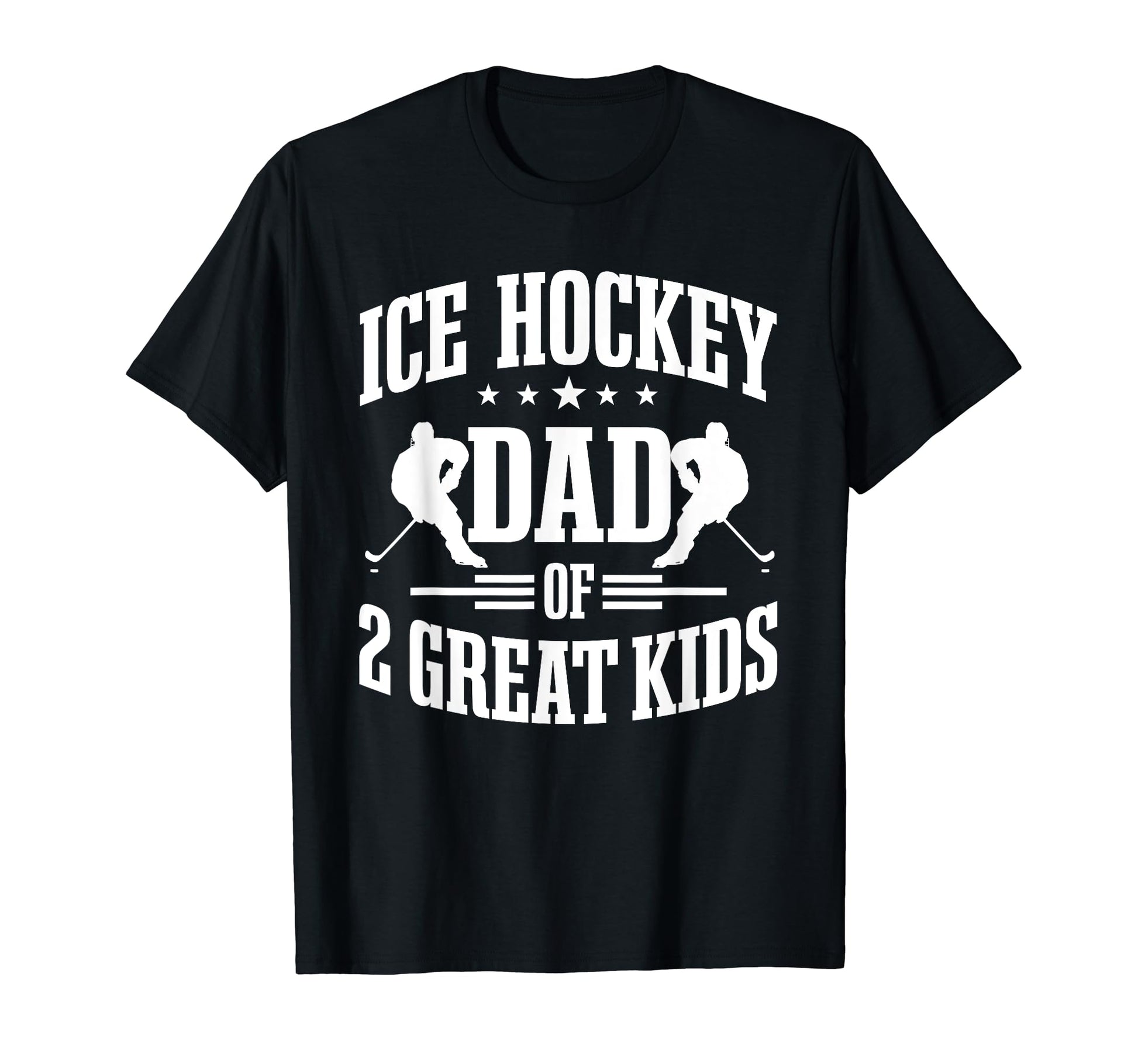 Ice Hockey Dad Team Player Sport Game T-Shirt - Custom Art Print Men Women - T-Shirt, Sweatshirt, Hoodie