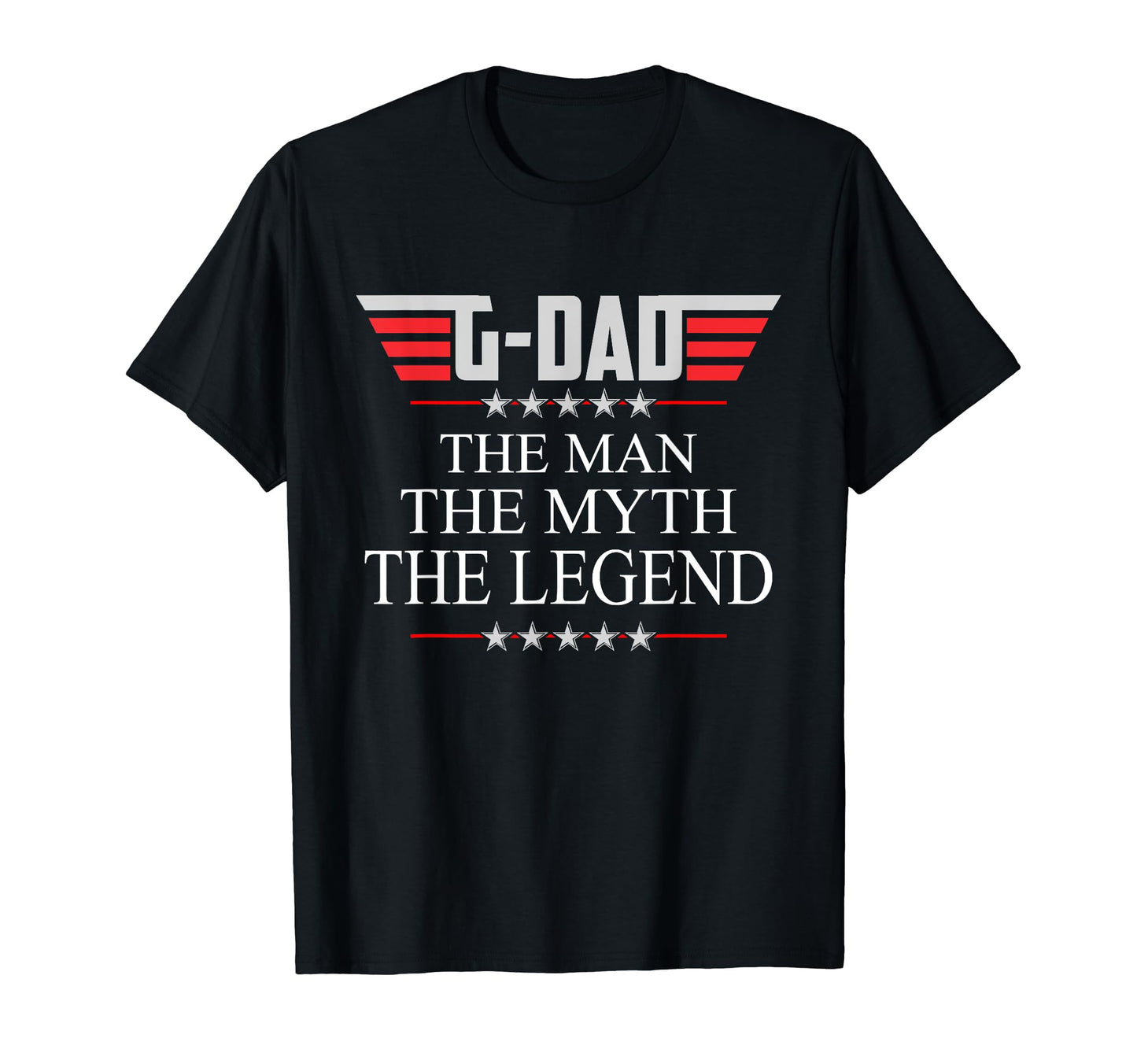 Mens G Dad Myth Legend V2 Grandpa T-Shirt - Casual Everyday Wear Unisex - T-Shirt, Sweatshirt, Hoodie