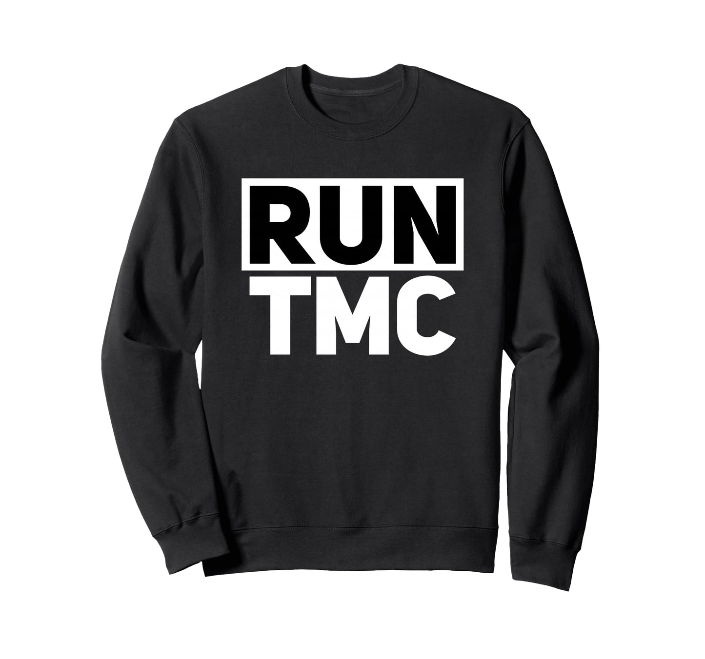 Run Tmc Sports Basketball Fan Sweatshirt - Minimalist Print for Adults - T-Shirt, Sweatshirt, Hoodie