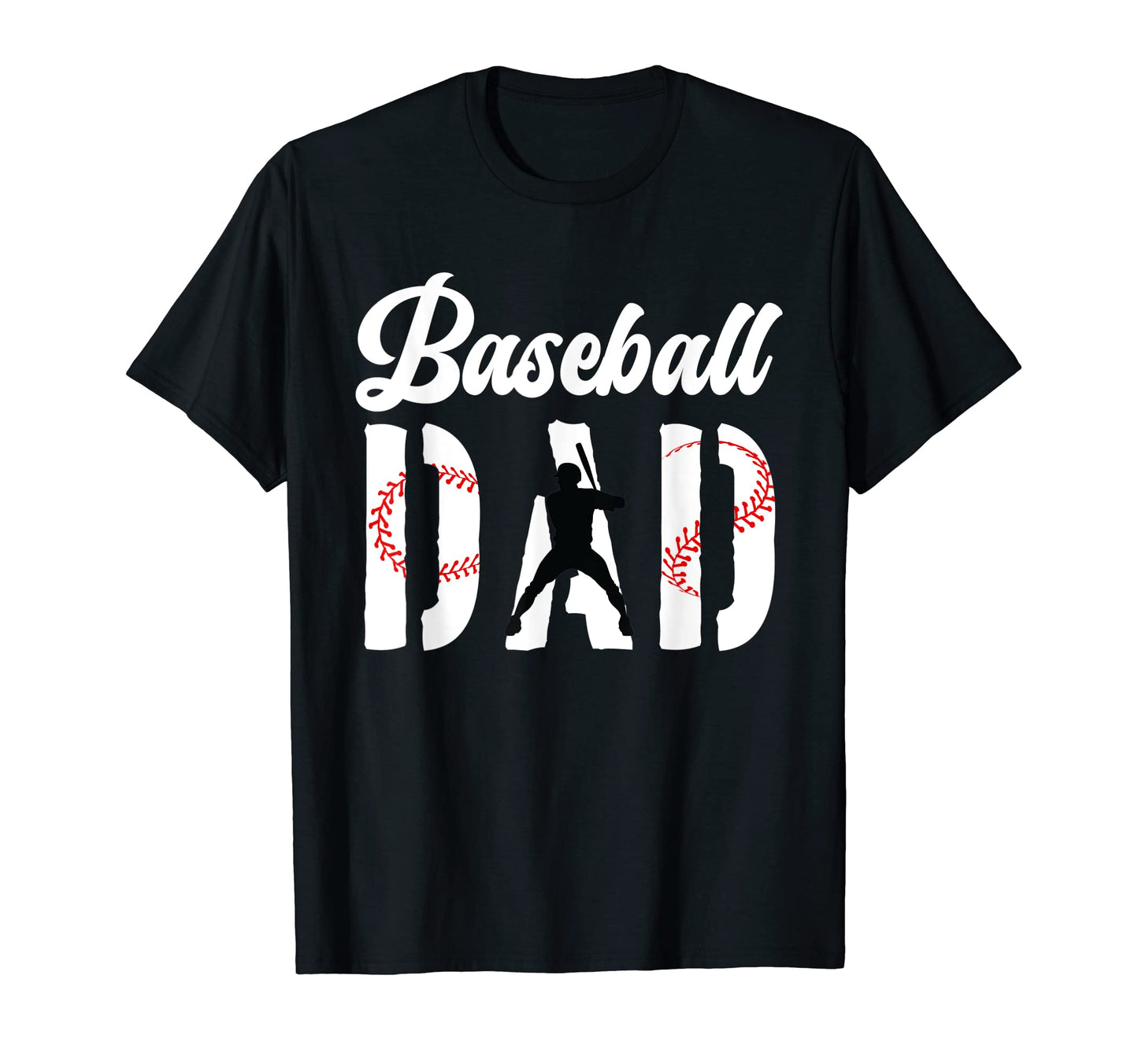 Baseball Dad Fathers Day Funny T-Shirt - Aesthetic Graphic for Adults - T-Shirt, Sweatshirt, Hoodie