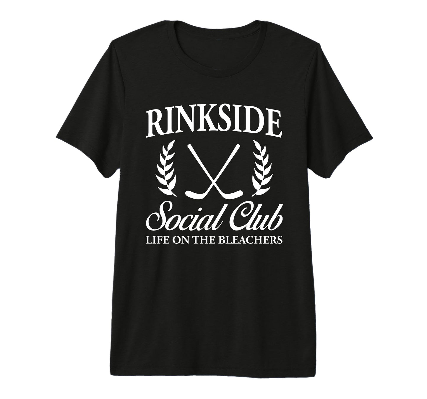 Hockey Mom Dad Rinkside Social Club T-Shirt - Streetwear Style for Adults - T-Shirt, Sweatshirt, Hoodie