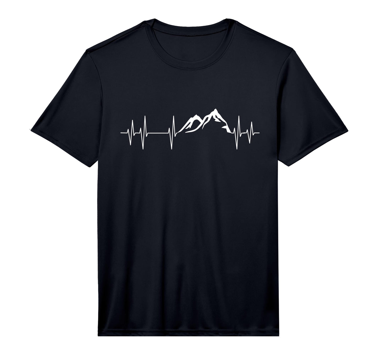 Hiking Heartbeat Funny Hike Gift Hiker T-Shirt - Graphic Print Unisex - T-Shirt, Sweatshirt, Hoodie