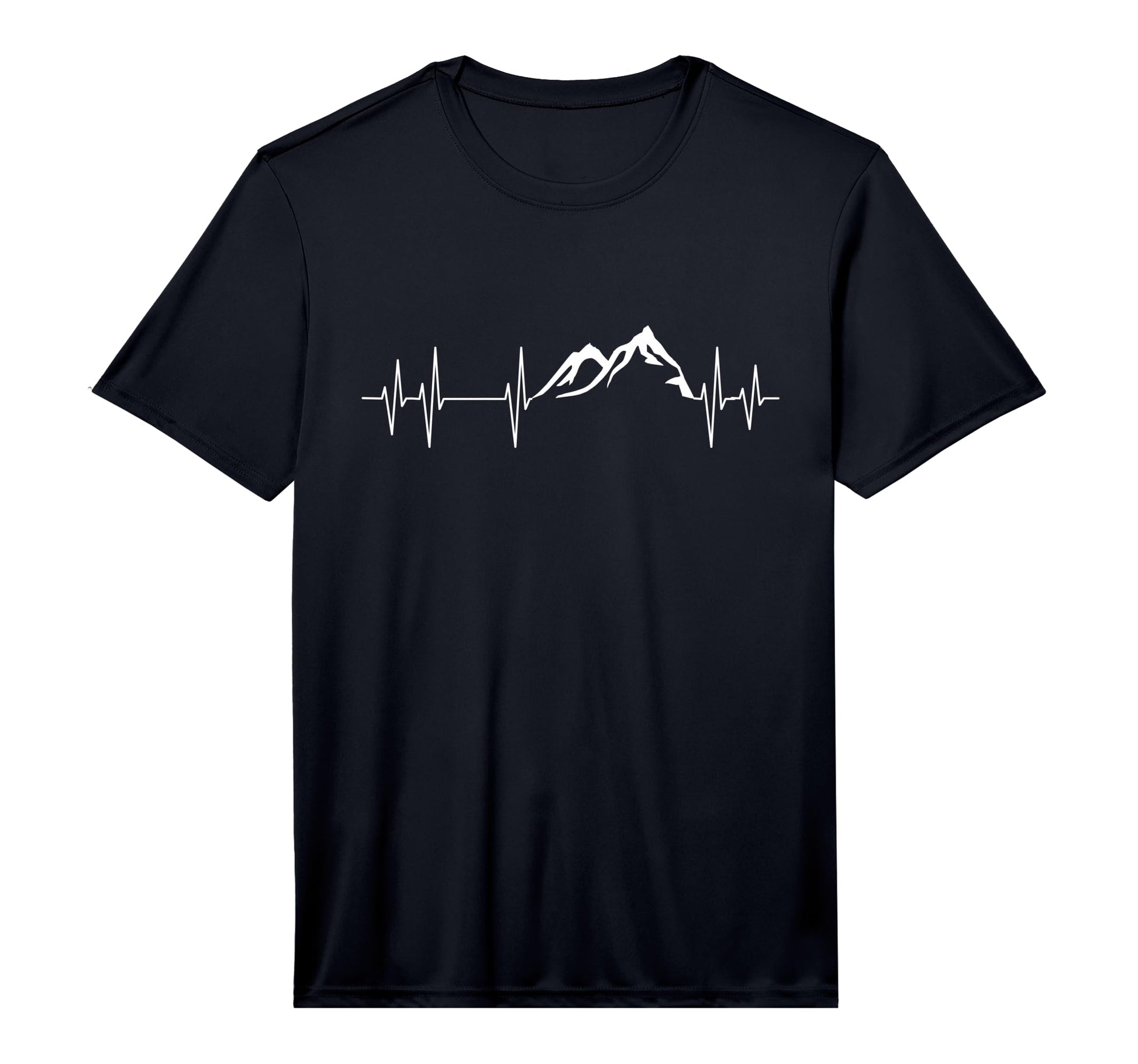 Hiking Heartbeat Funny Hike Gift Hiker T-Shirt - Graphic Print Unisex - T-Shirt, Sweatshirt, Hoodie