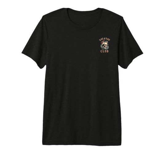 2 Sided Rad Dad Club Funny Rad T-Shirt - Casual Everyday Wear Men Women - T-Shirt, Sweatshirt, Hoodie