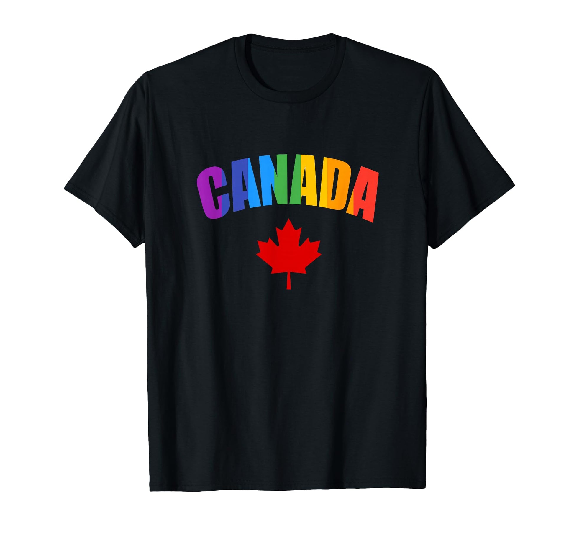 Canada Day Lgbtq Canadian Flag Gay T-Shirt - Custom Art Print for Adults - T-Shirt, Sweatshirt, Hoodie