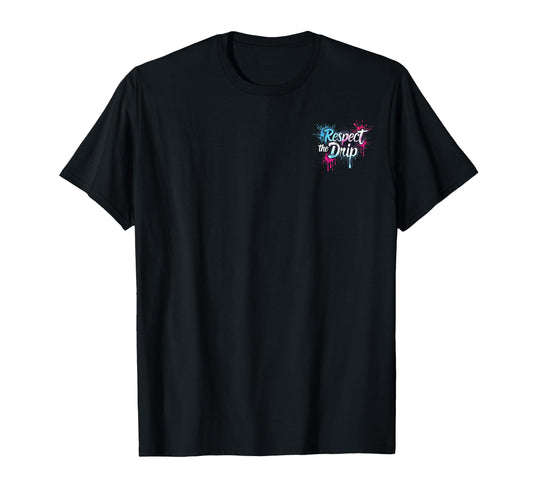 Baseball Drip Ice Cream Respect Drip T-Shirt - Streetwear Style Men Women - T-Shirt, Sweatshirt, Hoodie