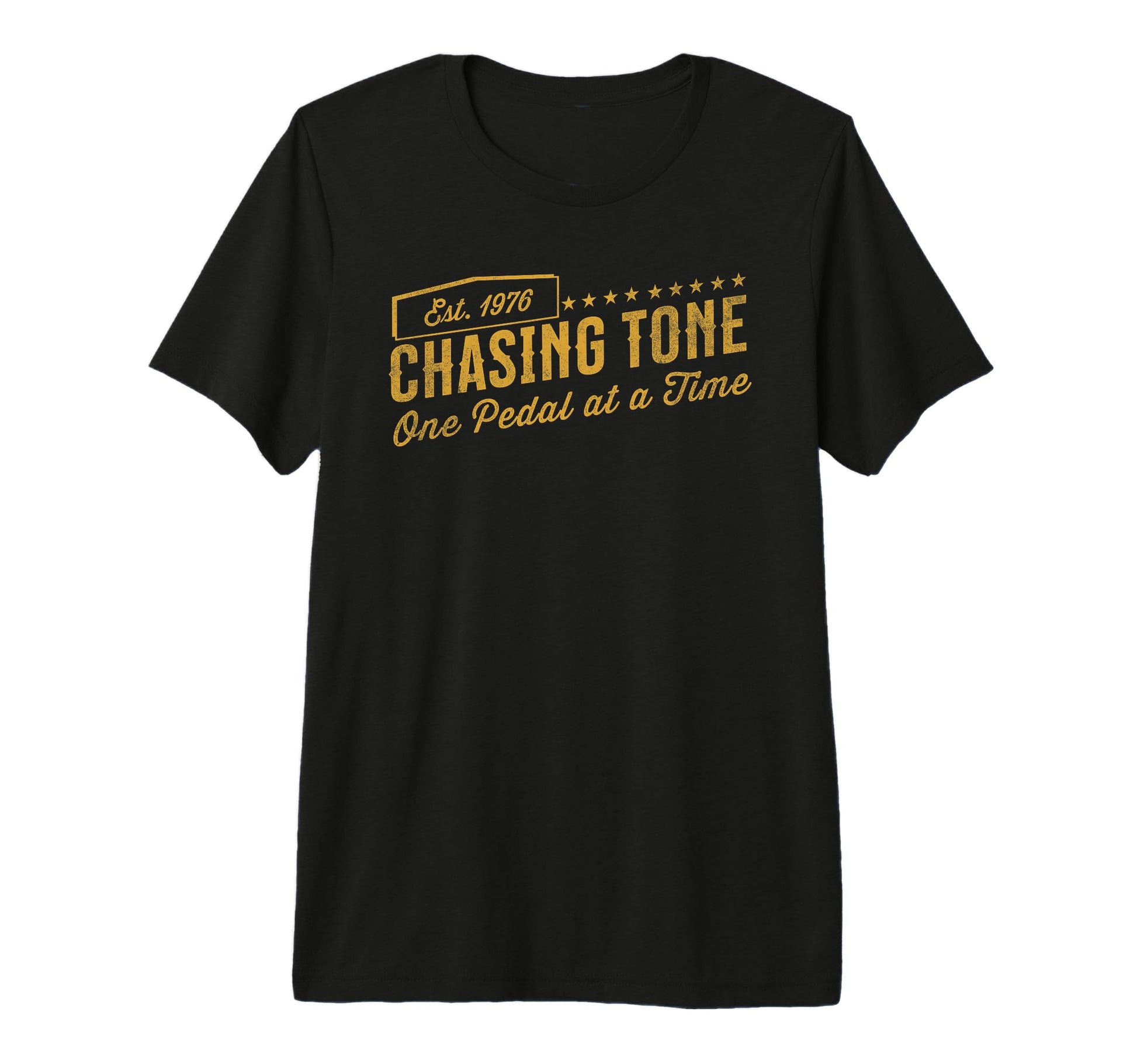 1976 Guitar Player Chasing Tone 50Th T-Shirt - Trendy Graphic Men Women - T-Shirt, Sweatshirt, Hoodie