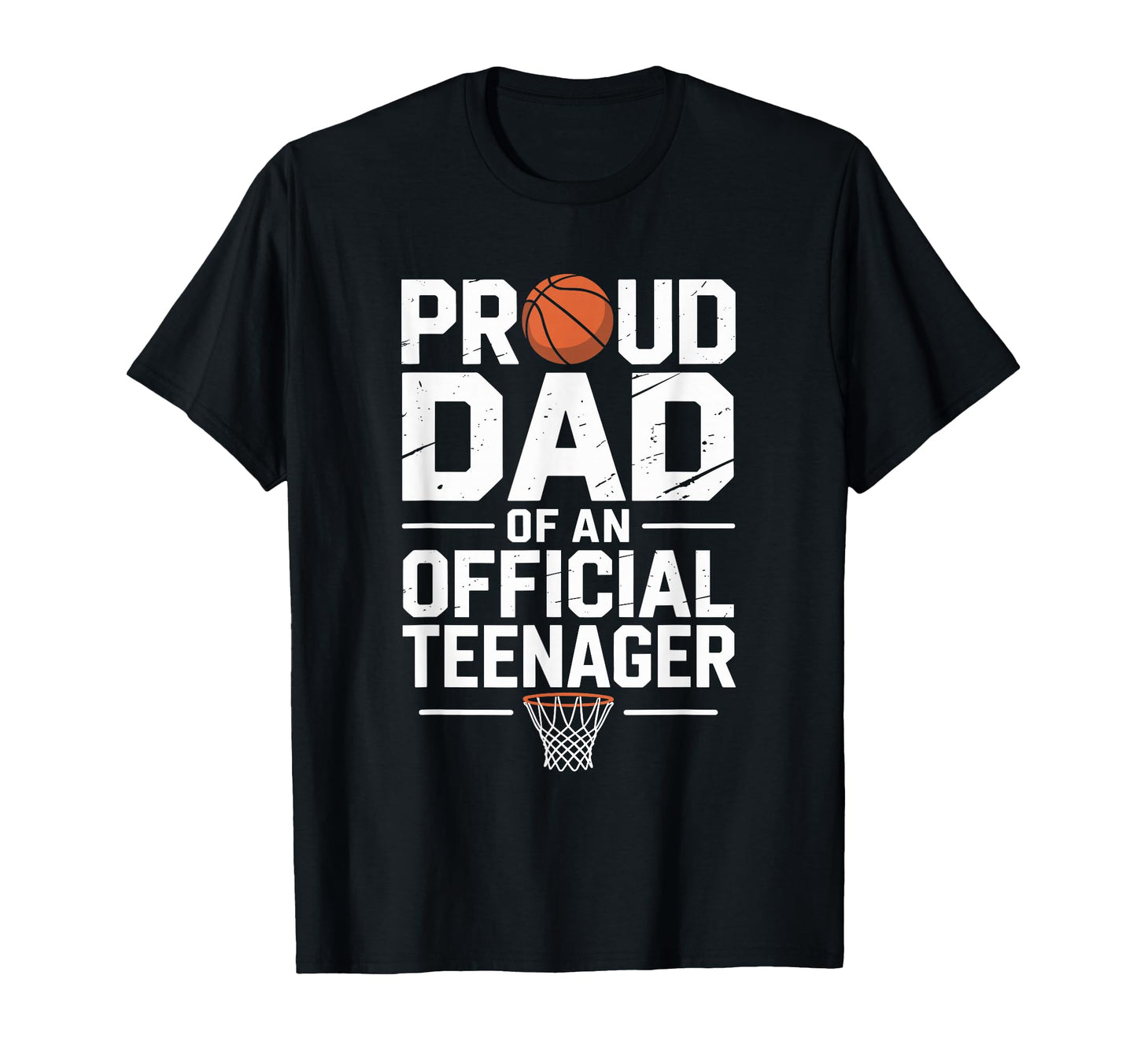 Proud Basketball Father Dad Teenager T-Shirt - Unique Graphic Unisex - T-Shirt, Sweatshirt, Hoodie