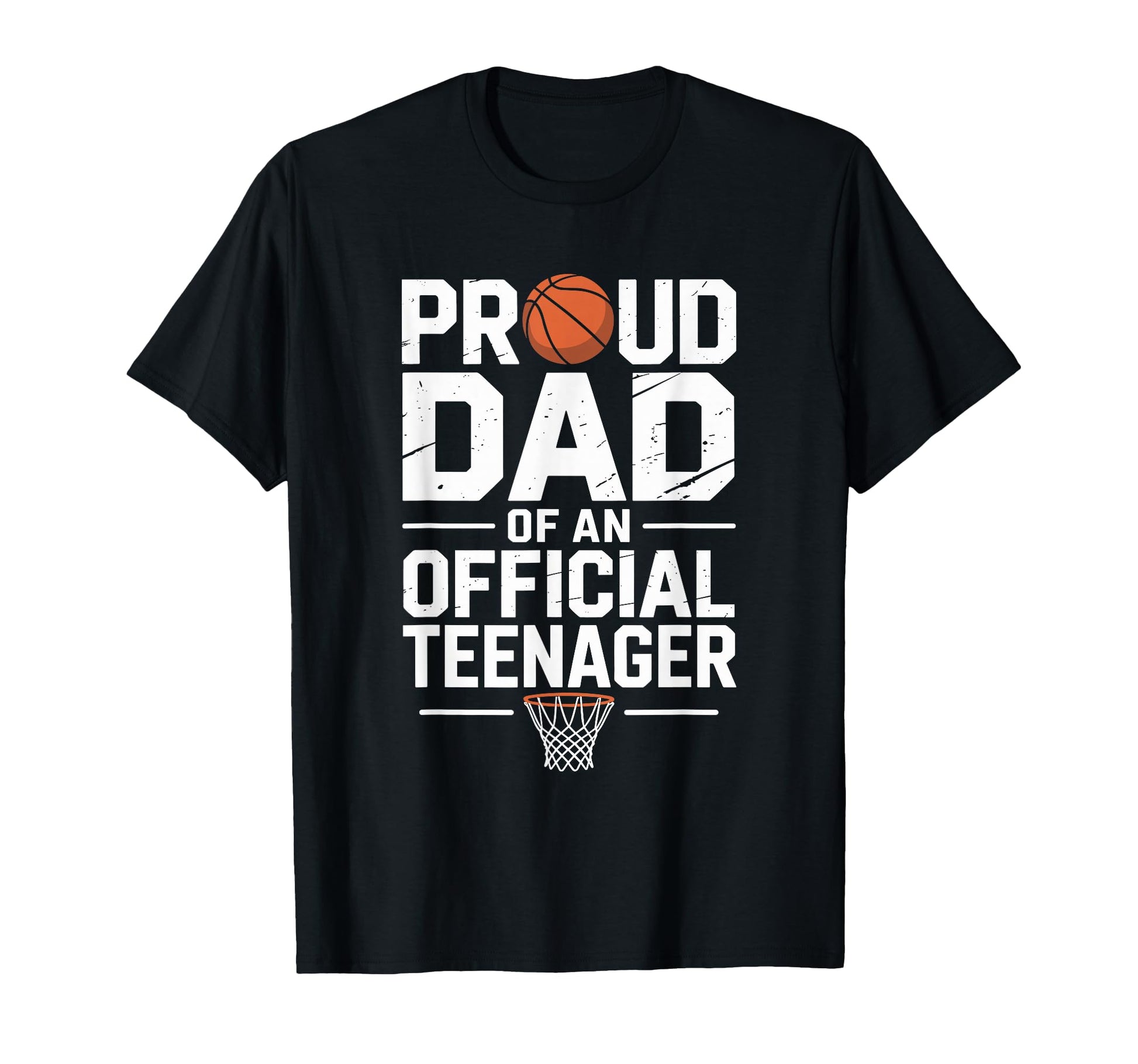 Proud Basketball Father Dad Teenager T-Shirt - Unique Graphic Unisex - T-Shirt, Sweatshirt, Hoodie
