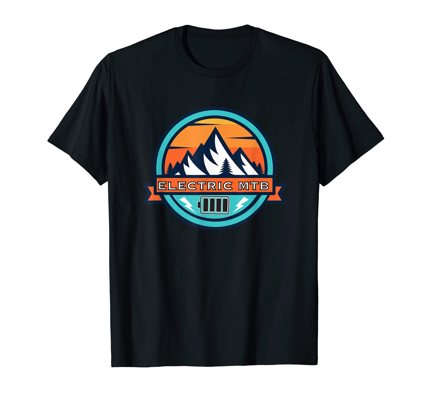 E Mtb Mountian Bike Electric T-Shirt - Fun Novelty Design for Adults - T-Shirt, Sweatshirt, Hoodie