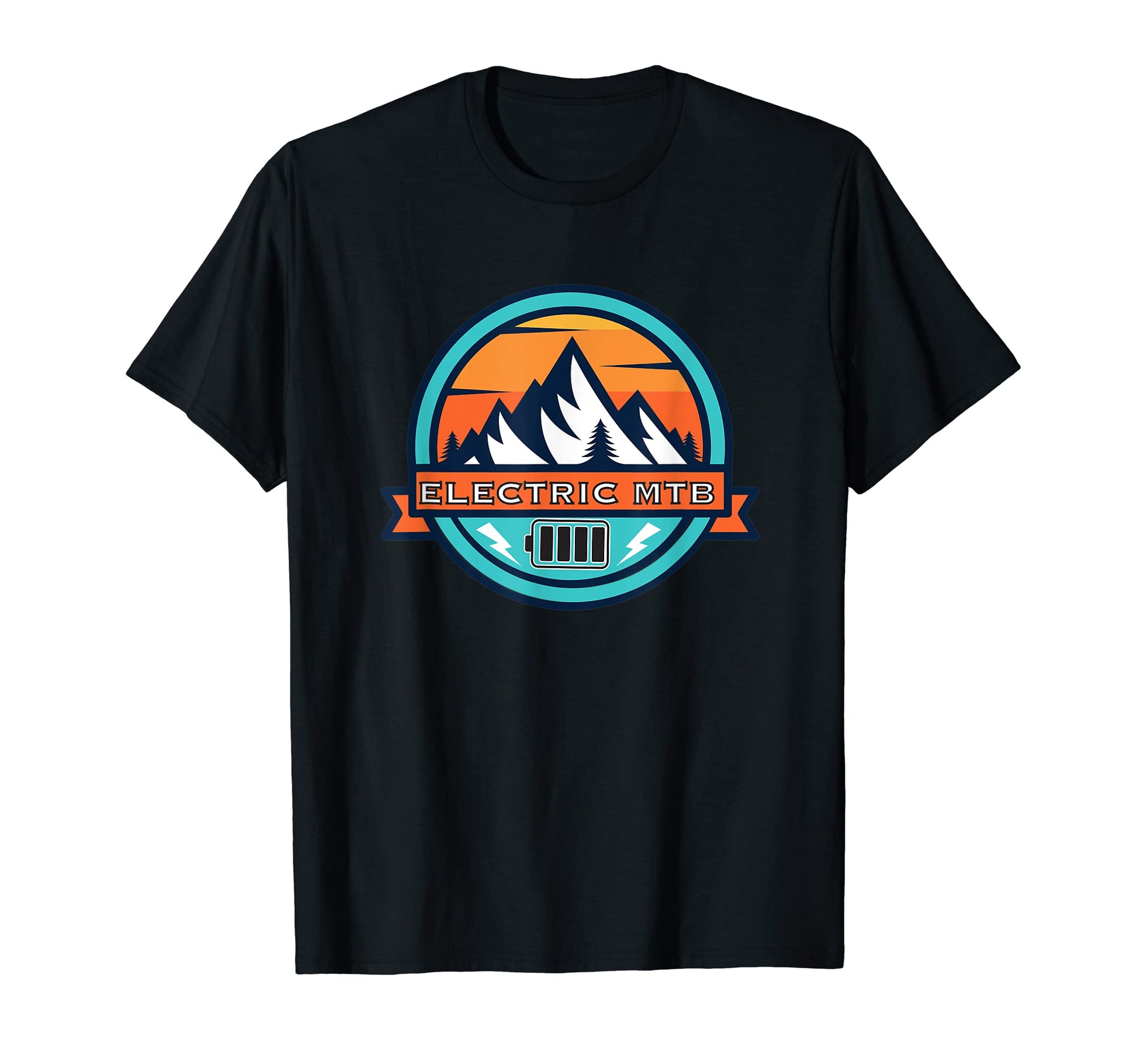 E Mtb Mountian Bike Electric T-Shirt - Fun Novelty Design for Adults - T-Shirt, Sweatshirt, Hoodie