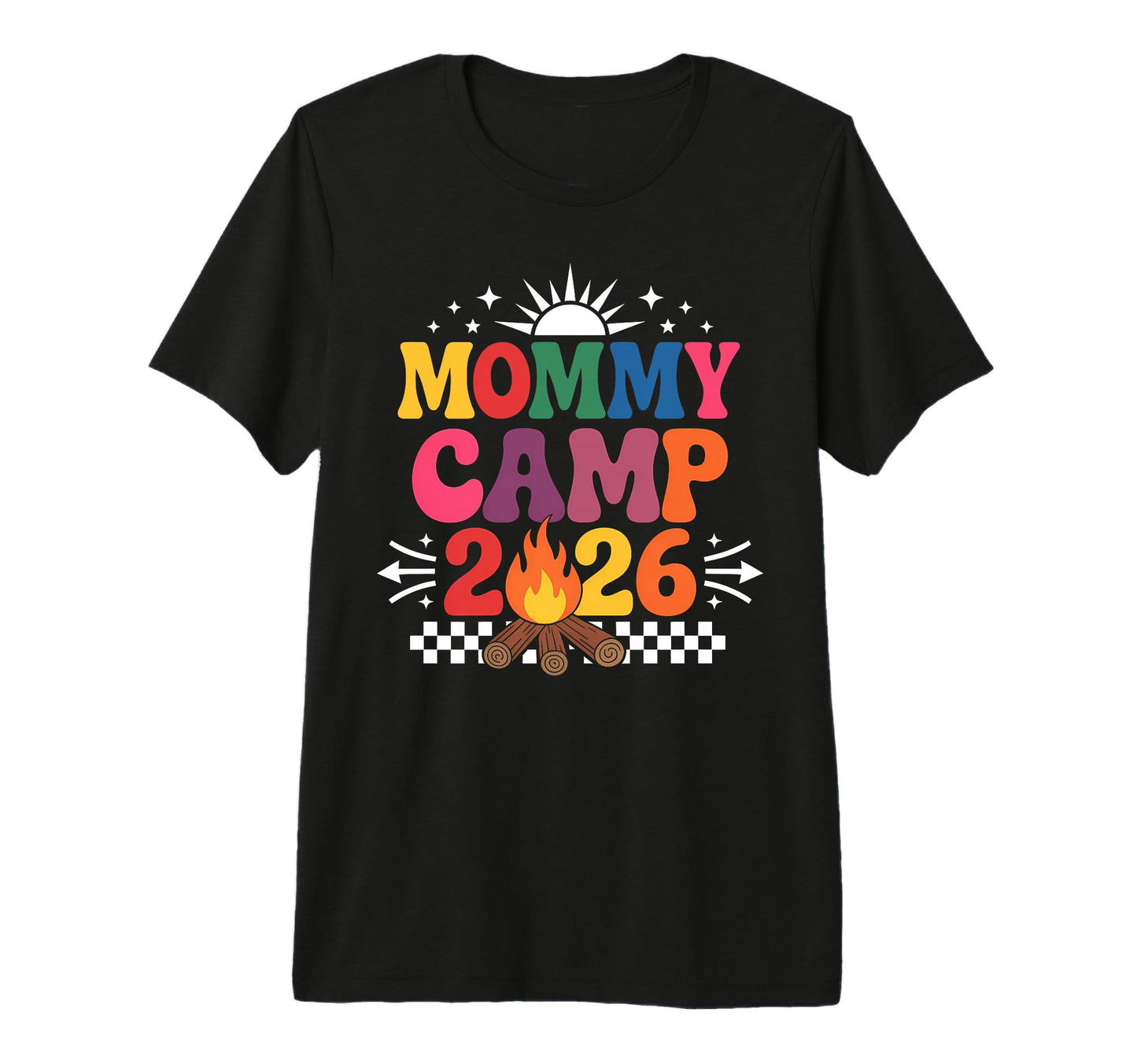 Mommy Camp 2026 Family Vacation Summer T-Shirt - Graphic Print Men Women - T-Shirt, Sweatshirt, Hoodie