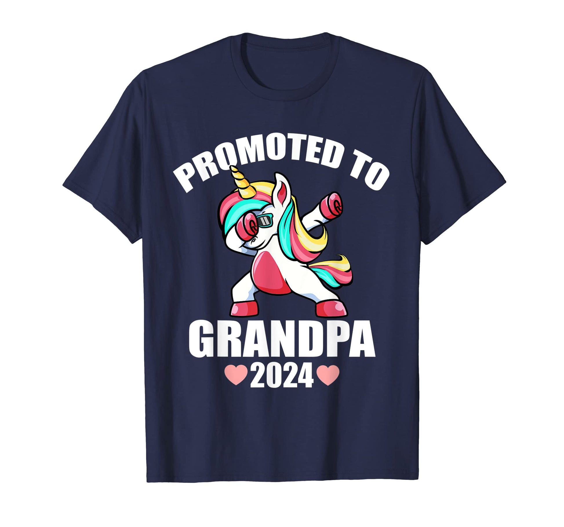 New Grandad Dabbing Unicorn Shirts T-Shirt - Fun Novelty Design Unisex - T-Shirt, Sweatshirt, Hoodie