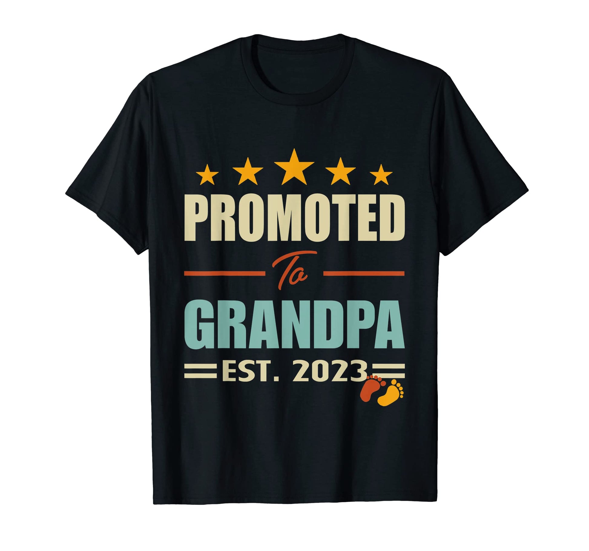 Mens Soon To Be Grandpa 2023 T-Shirt - Casual Everyday Wear Unisex - T-Shirt, Sweatshirt, Hoodie