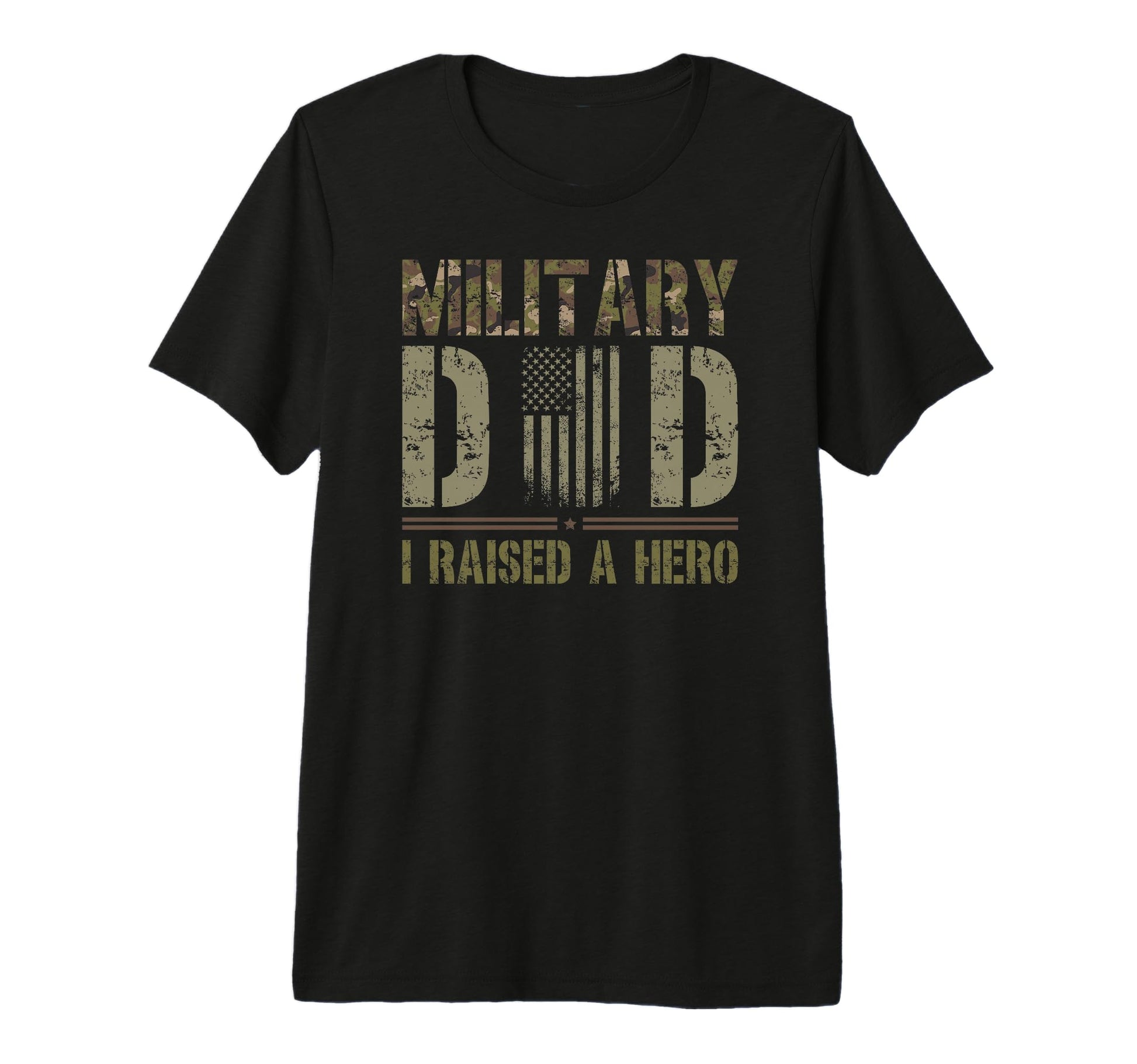 Mens Military Dad I Raised Hero T-Shirt - Trendy Graphic Men Women - T-Shirt, Sweatshirt, Hoodie