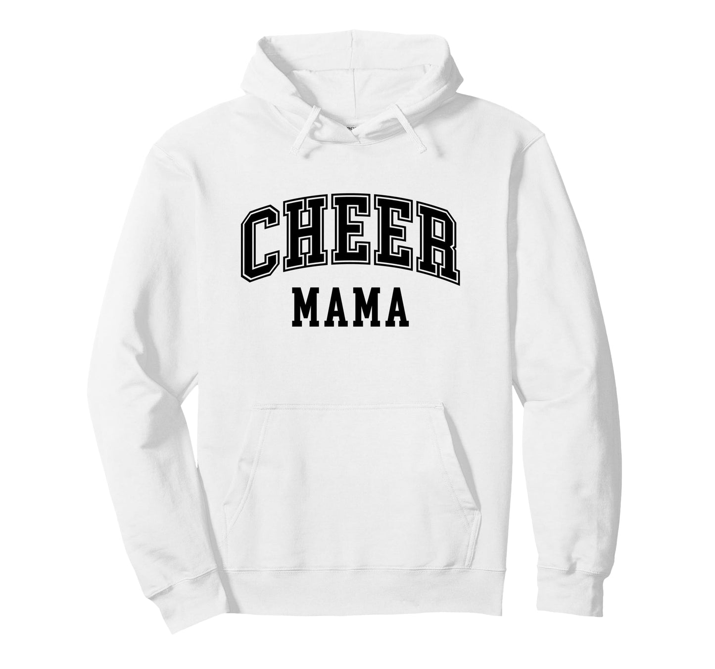Cheer Mama Cheerleader Mom Cheer Mother Hoodie - Unique Graphic Men Women - T-Shirt, Sweatshirt, Hoodie