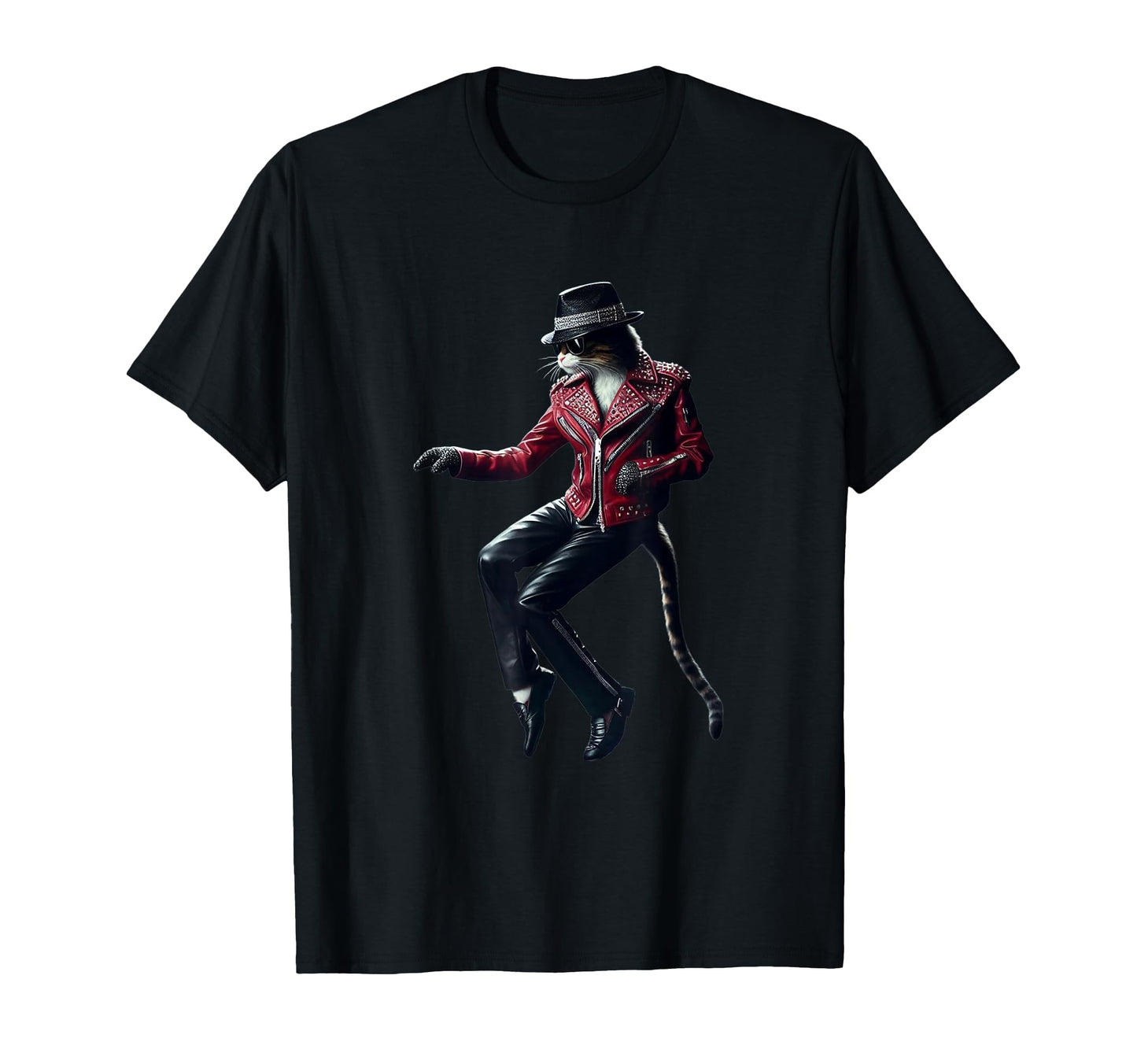 Pop Dancing Cat Icon Rock Music And T-Shirt - Fun Novelty Design Unisex - T-Shirt, Sweatshirt, Hoodie