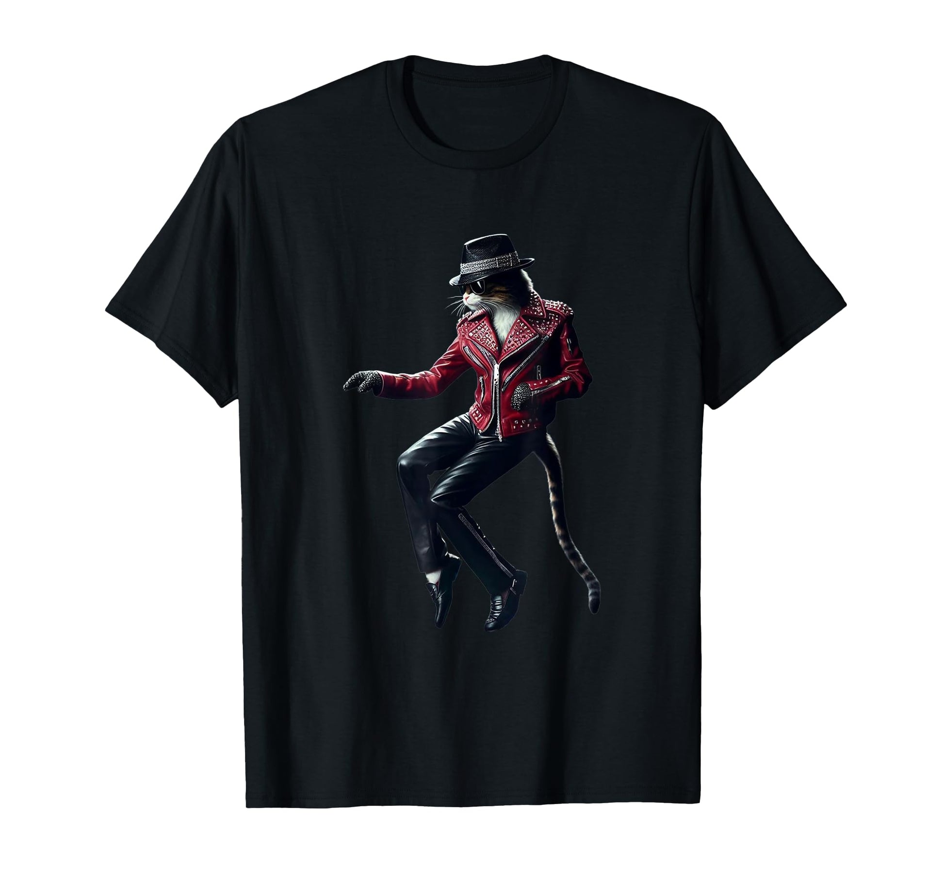 Pop Dancing Cat Icon Rock Music And T-Shirt - Fun Novelty Design Unisex - T-Shirt, Sweatshirt, Hoodie