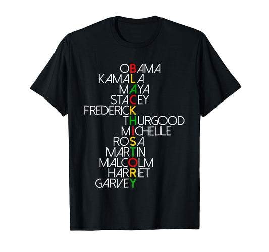 Black History Month Leaders T-Shirt - Trendy Graphic Men Women - T-Shirt, Sweatshirt, Hoodie