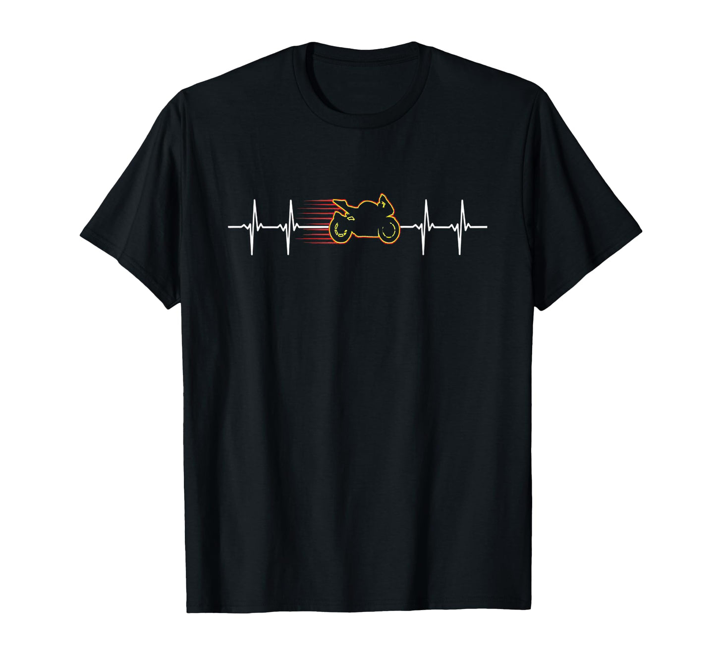 Love Motorcycle Mens Biker Lover T-Shirt - Minimalist Print for Adults - T-Shirt, Sweatshirt, Hoodie