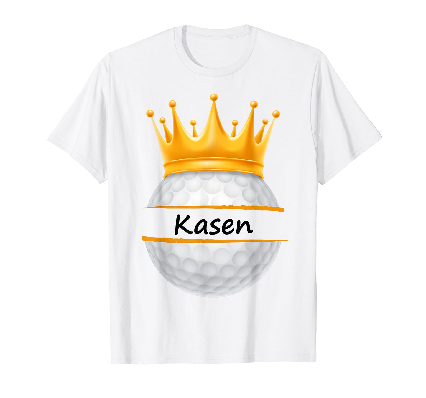 Novelty Golf Personalized Name Kasen T-Shirt - Custom Art Print for Adults - T-Shirt, Sweatshirt, Hoodie