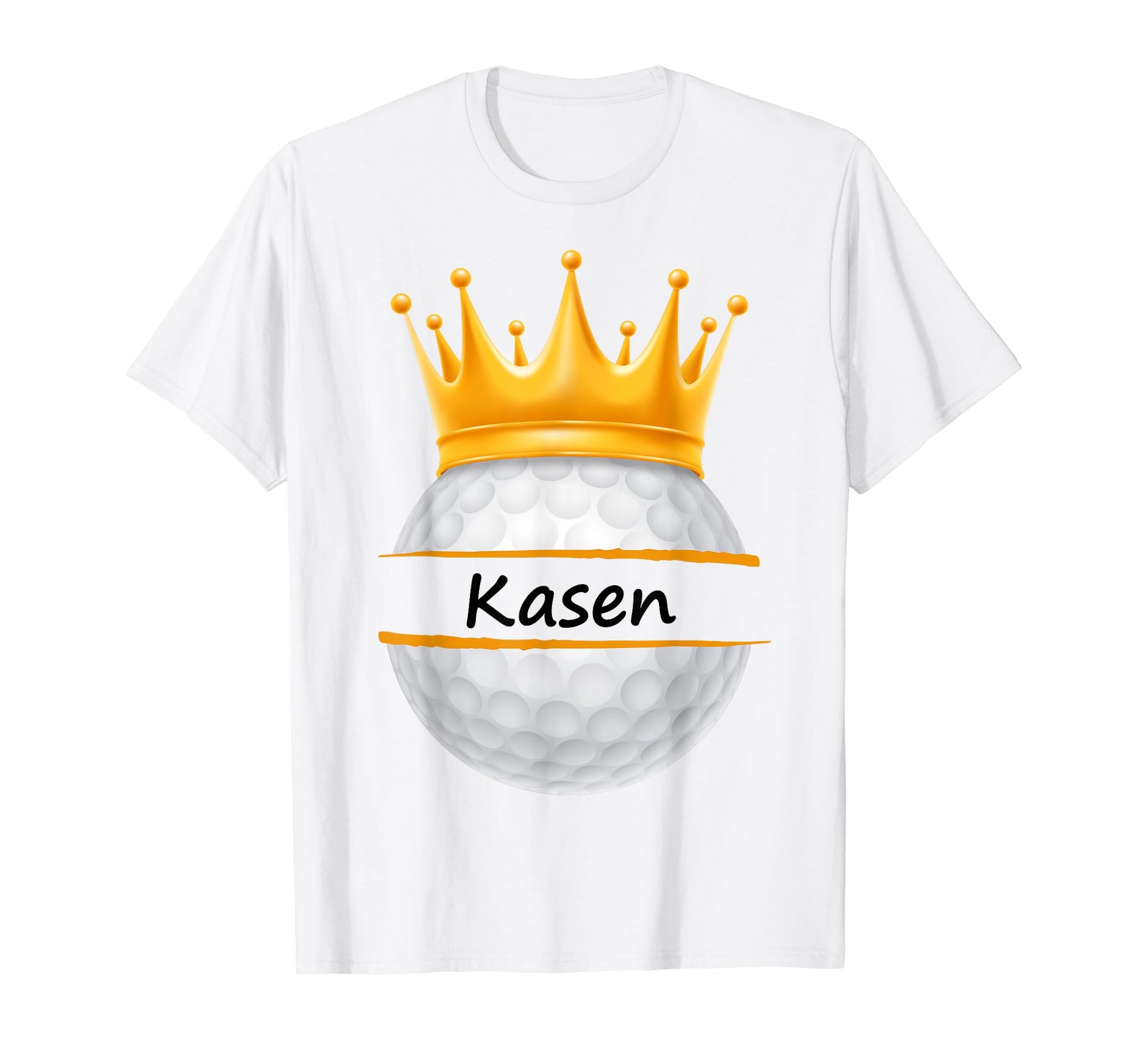 Novelty Golf Personalized Name Kasen T-Shirt - Custom Art Print for Adults - T-Shirt, Sweatshirt, Hoodie