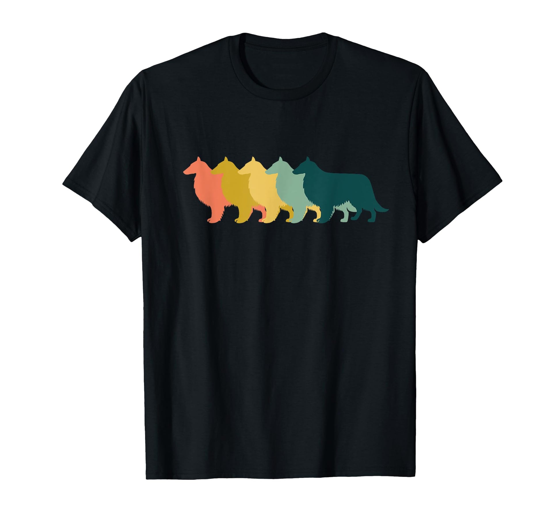 Shetland Sheepdog Sheltie Pop Art T-Shirt - Trendy Graphic for Adults - T-Shirt, Sweatshirt, Hoodie