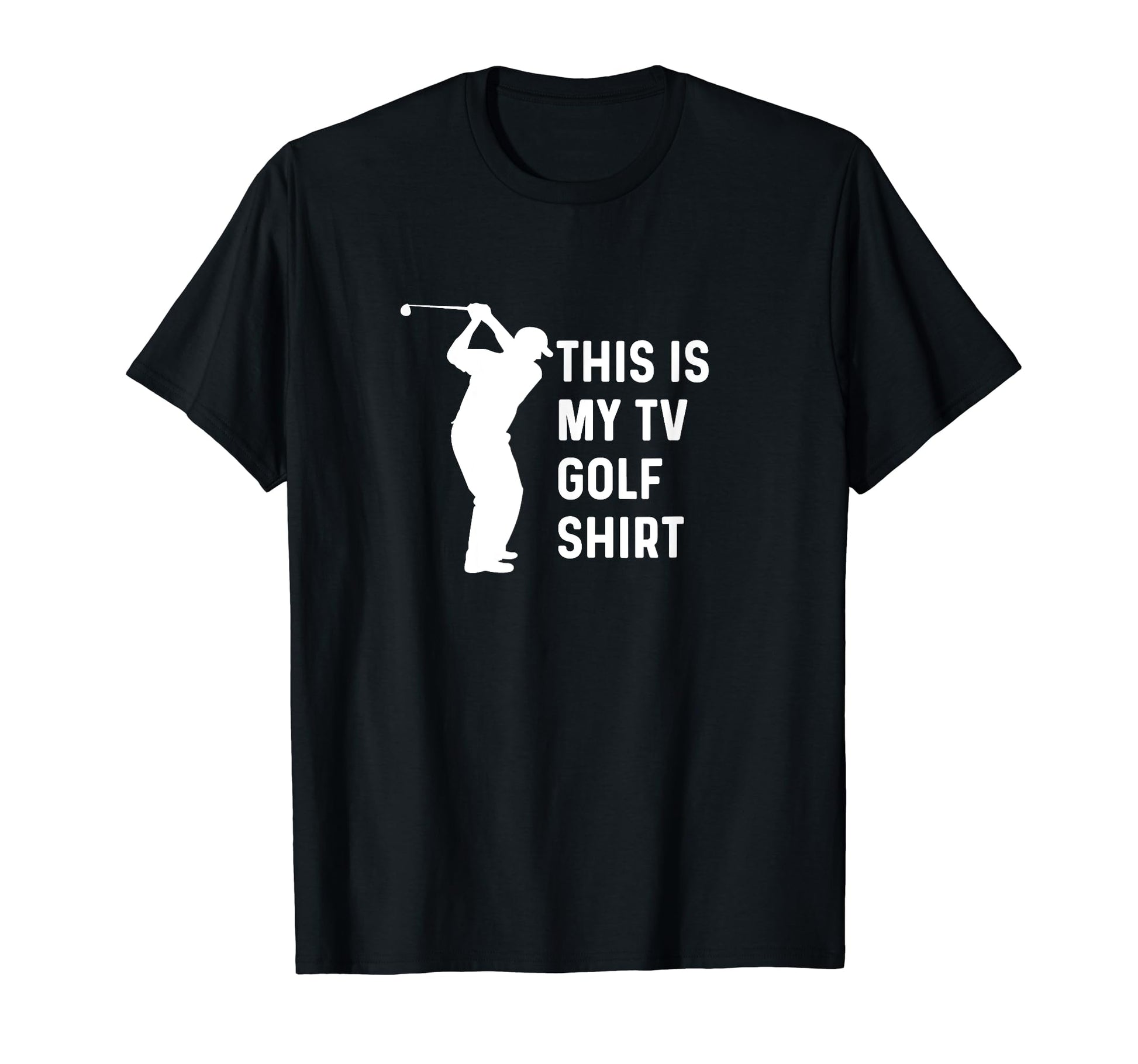 This Is My Tv Golf Funny Golf Dad Grandpa T-Shirt - Unique Graphic Unisex - T-Shirt, Sweatshirt, Hoodie