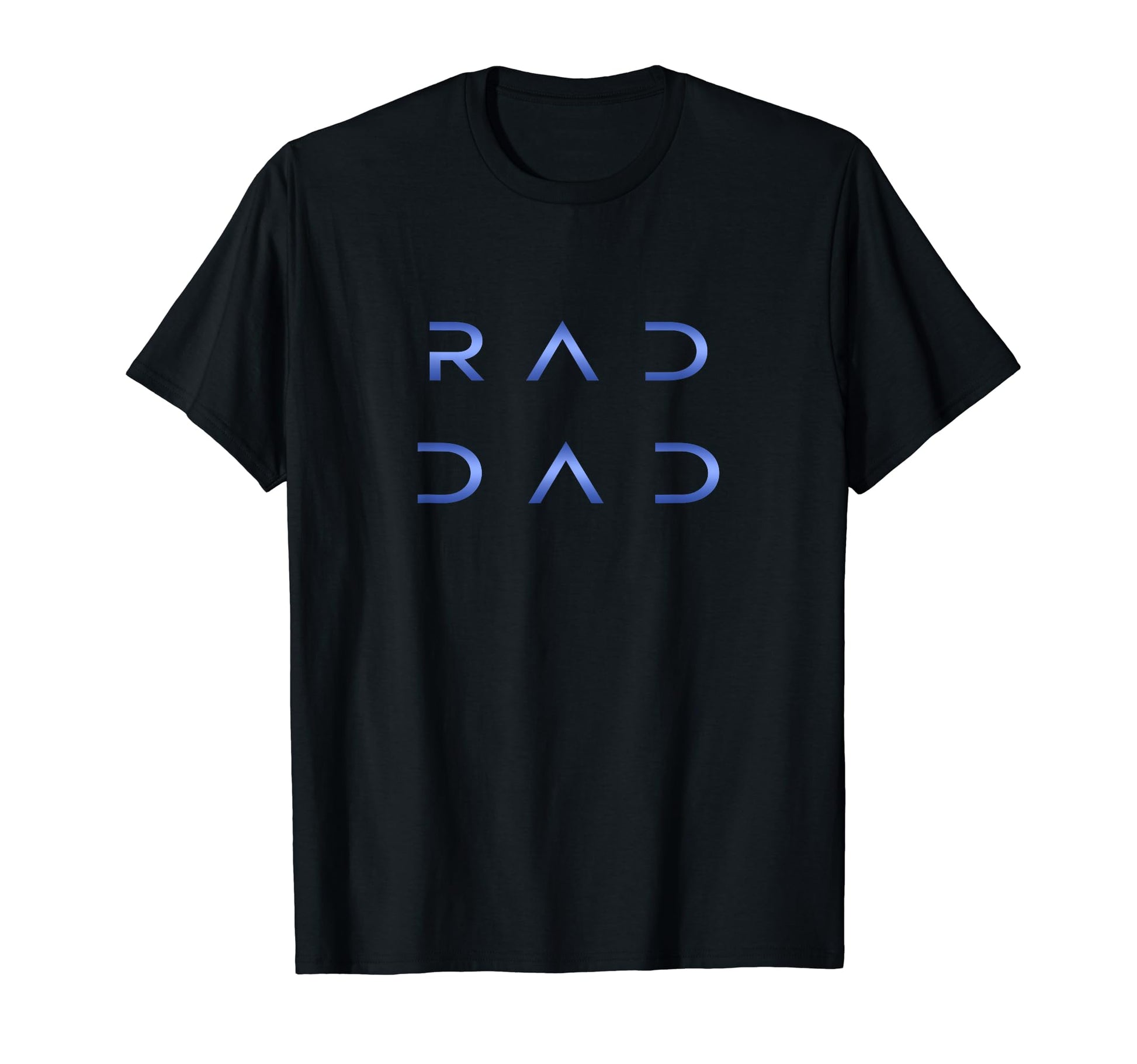 Mens Rad Dad Gradient Fathers Day T-Shirt - Trendy Graphic for Adults - T-Shirt, Sweatshirt, Hoodie