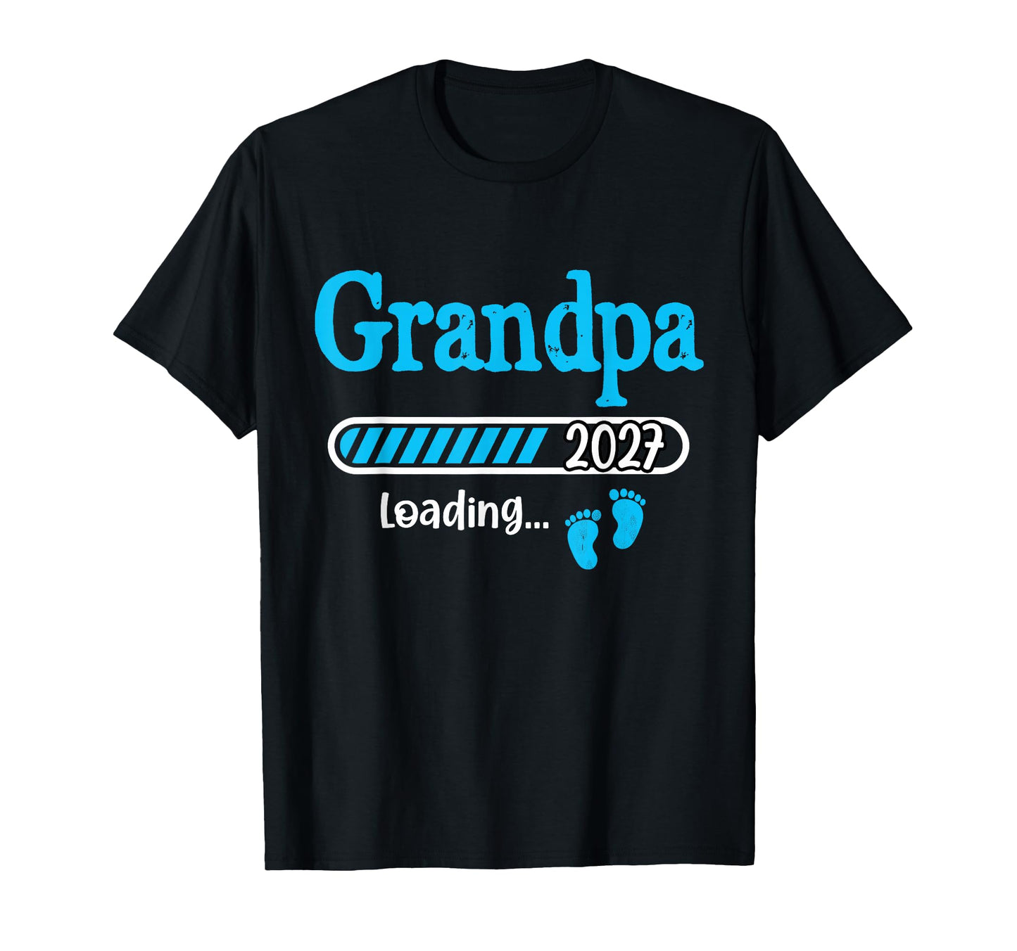 Promoted To Grandpa Est 2027 New T-Shirt - Fun Novelty Design for Adults - T-Shirt, Sweatshirt, Hoodie