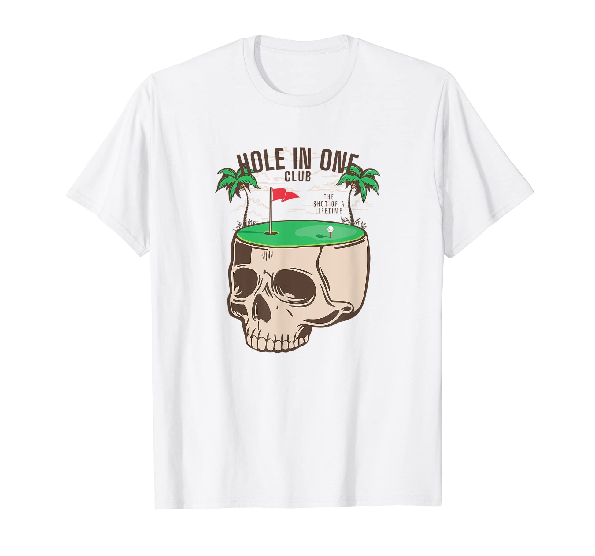 Hole One Club Golf T-Shirt - Graphic Print Unisex - T-Shirt, Sweatshirt, Hoodie