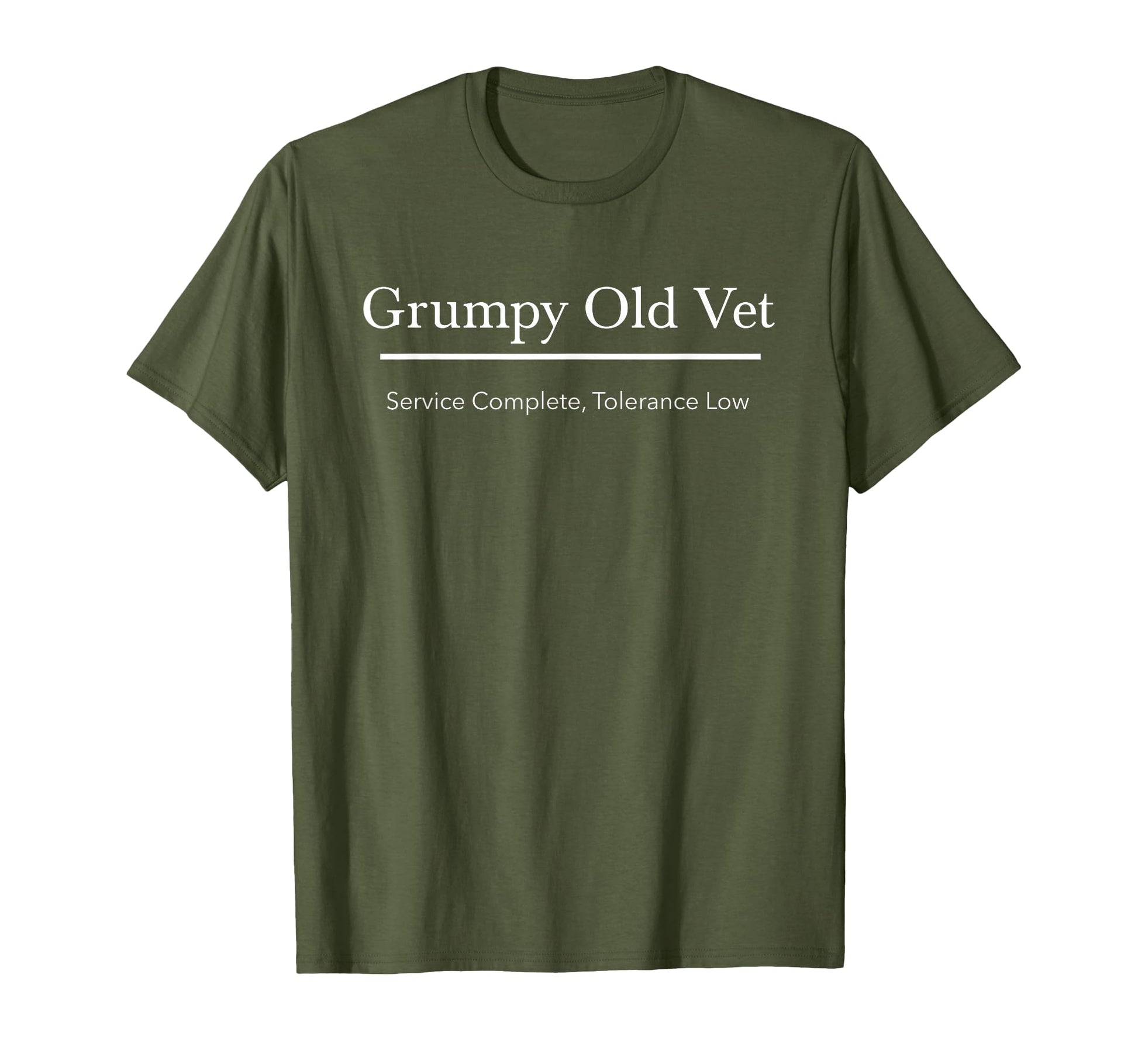 Funny Grumpy Old Veteran Military Vets T-Shirt - Fun Novelty Design Unisex - T-Shirt, Sweatshirt, Hoodie