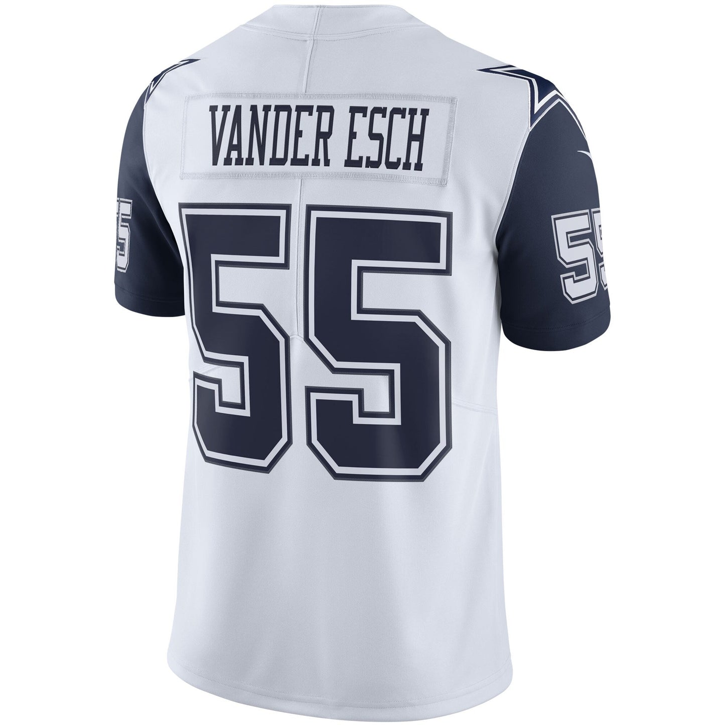 Leighton Vander Esch Dallas Cowboys Color Rush Vapor Limited Jersey - White football jersey product view 3