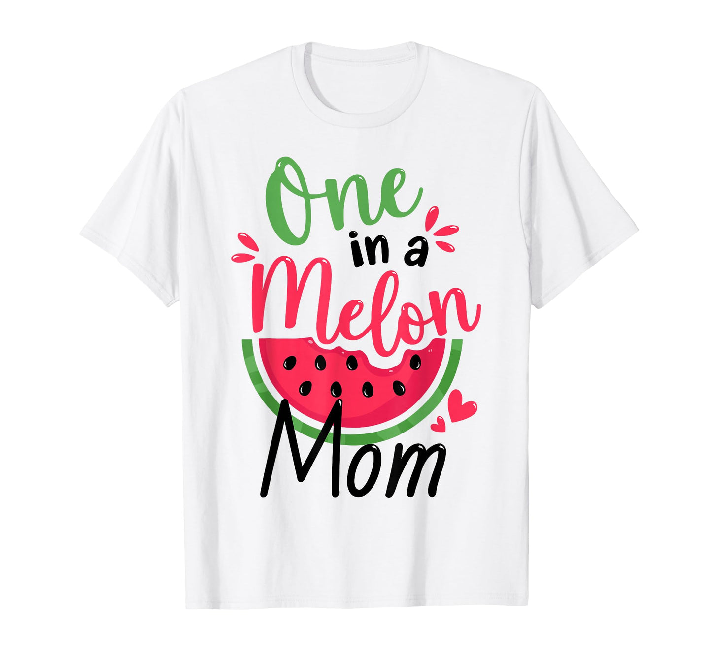 One Melon Mom 1St Birthday Party Family T-Shirt - Custom Art Print Unisex - T-Shirt, Sweatshirt, Hoodie