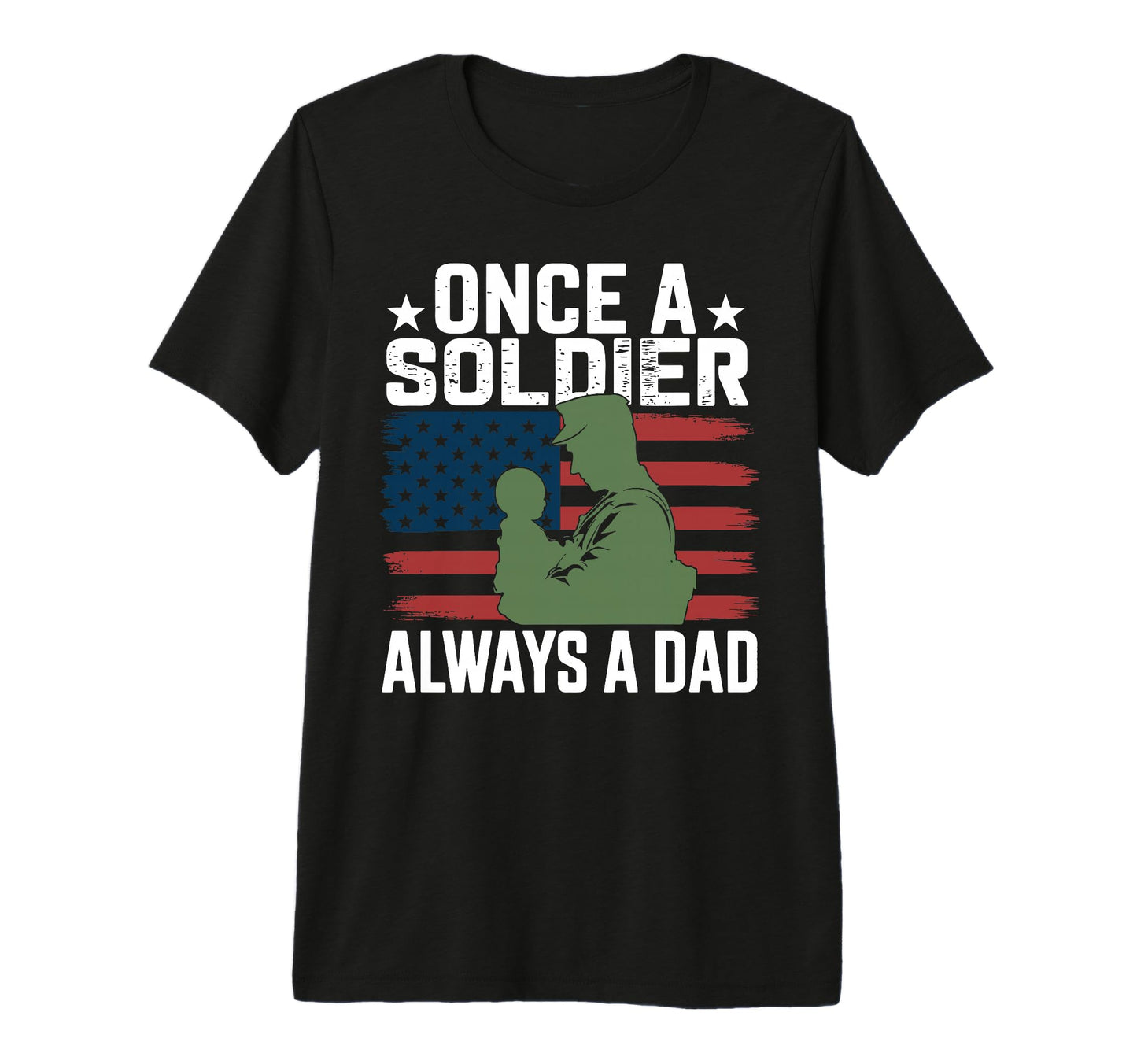 Mens Veteran Soldier Patriotic T-Shirt - Aesthetic Graphic Men Women - T-Shirt, Sweatshirt, Hoodie