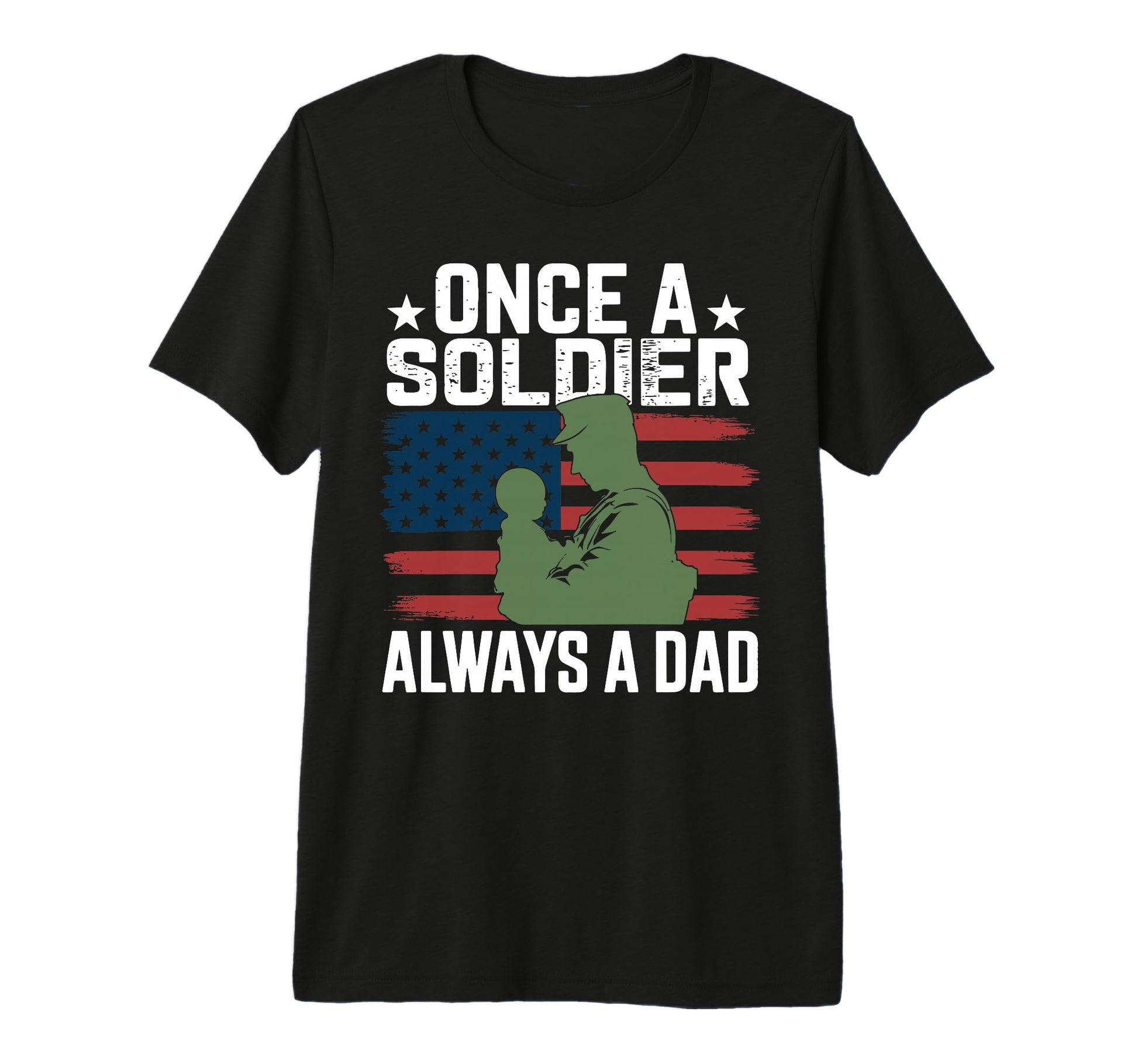 Mens Veteran Soldier Patriotic T-Shirt - Aesthetic Graphic Men Women - T-Shirt, Sweatshirt, Hoodie