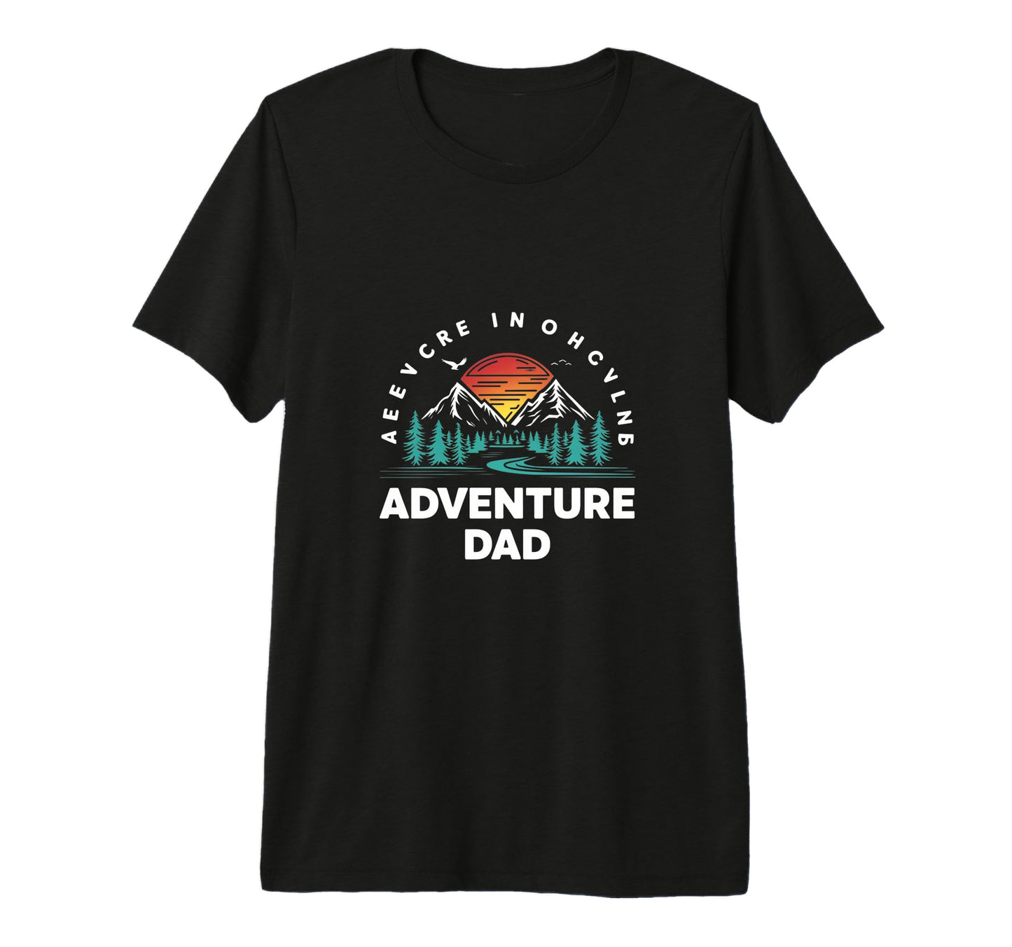Adventure Dad Hiking Father Tri Blend T-Shirt - Novelty Apparel Men Women - T-Shirt, Sweatshirt, Hoodie